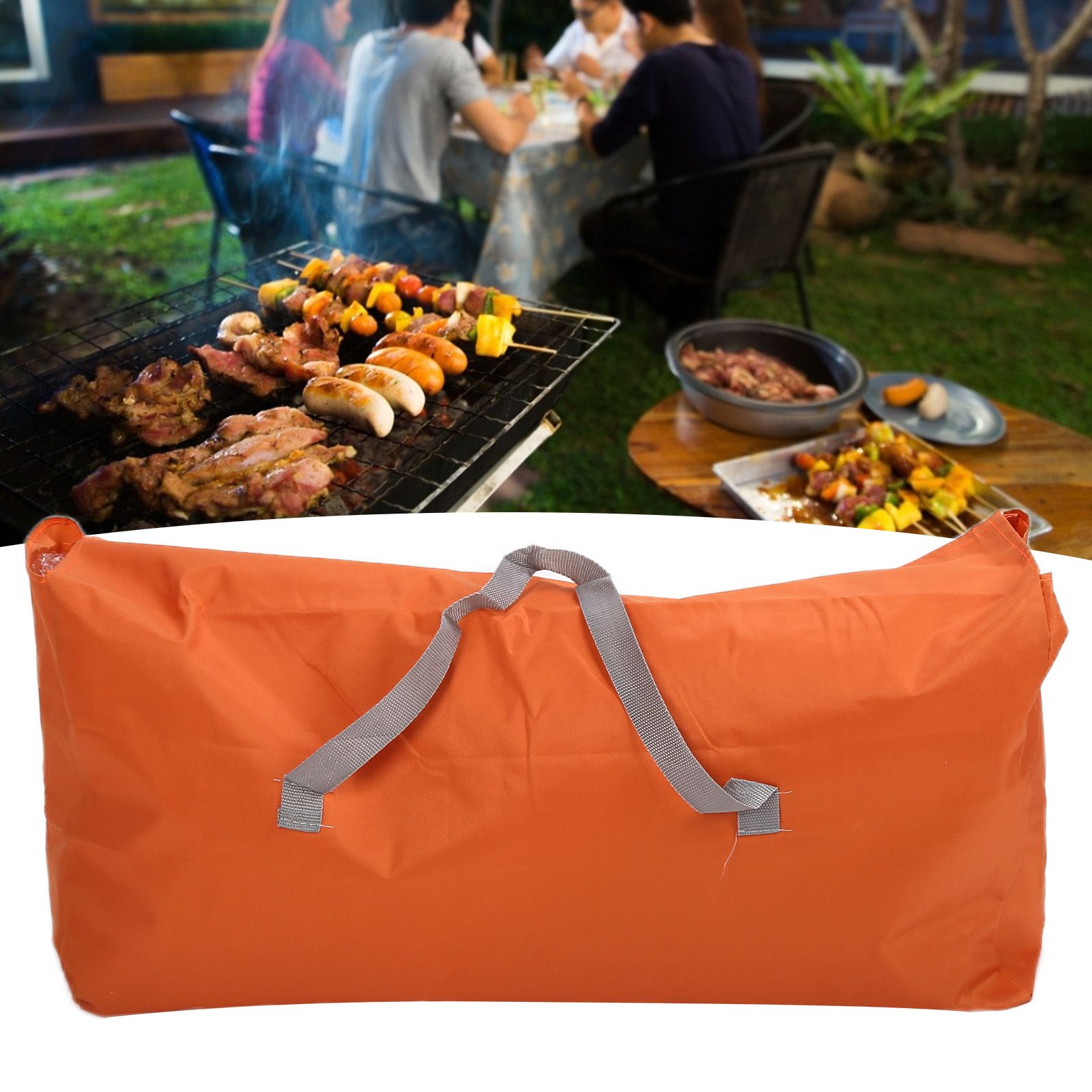 BBQ Grill Storage Bag Oxford Cloth Portable Carrying Bag for Outdoor Picnic view 11