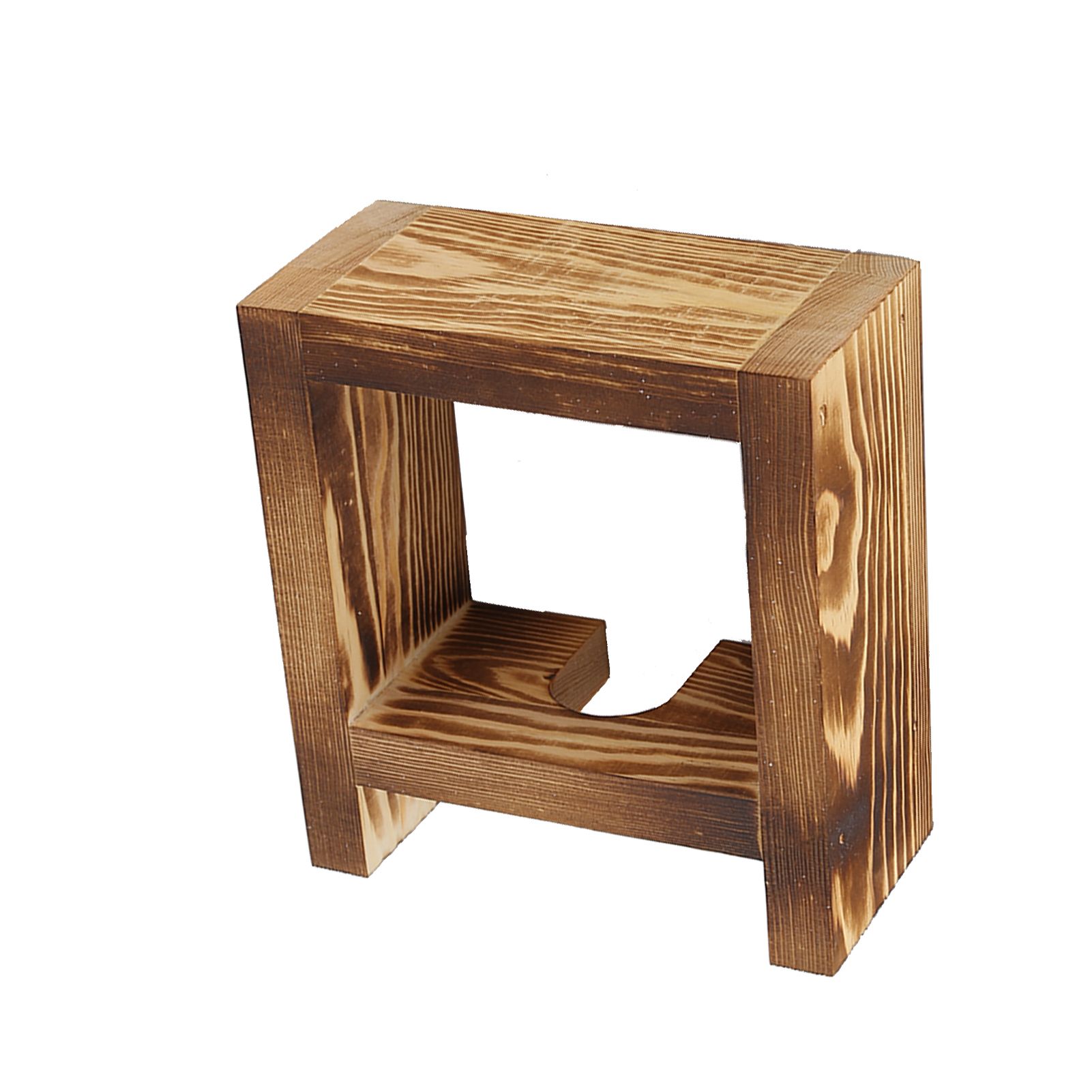 Innovative Flower Pot with Vintage Wooden Frame Transparent Tabletop Vase Home view 7
