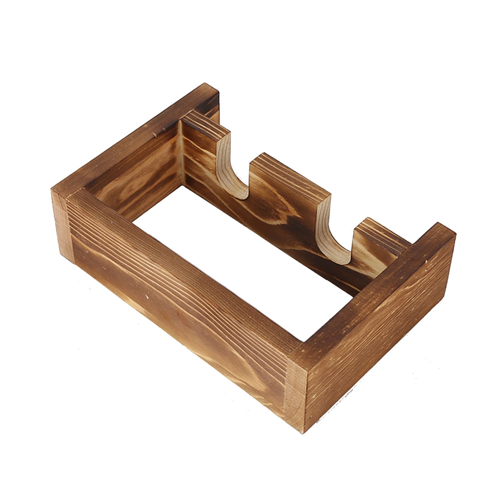 Innovative Flower Pot with Vintage Wooden Frame Transparent Tabletop Vase Home view 9