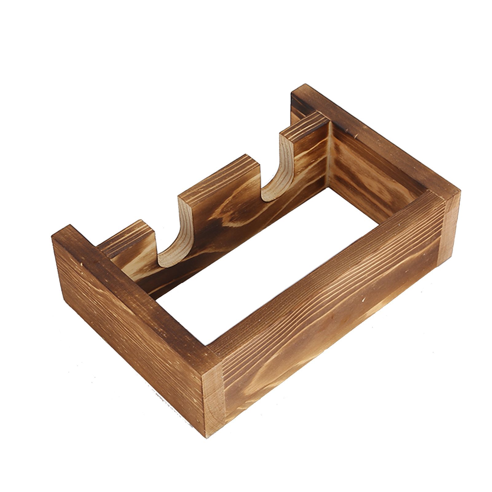 Innovative Flower Pot with Vintage Wooden Frame Transparent Tabletop Vase Home view 10