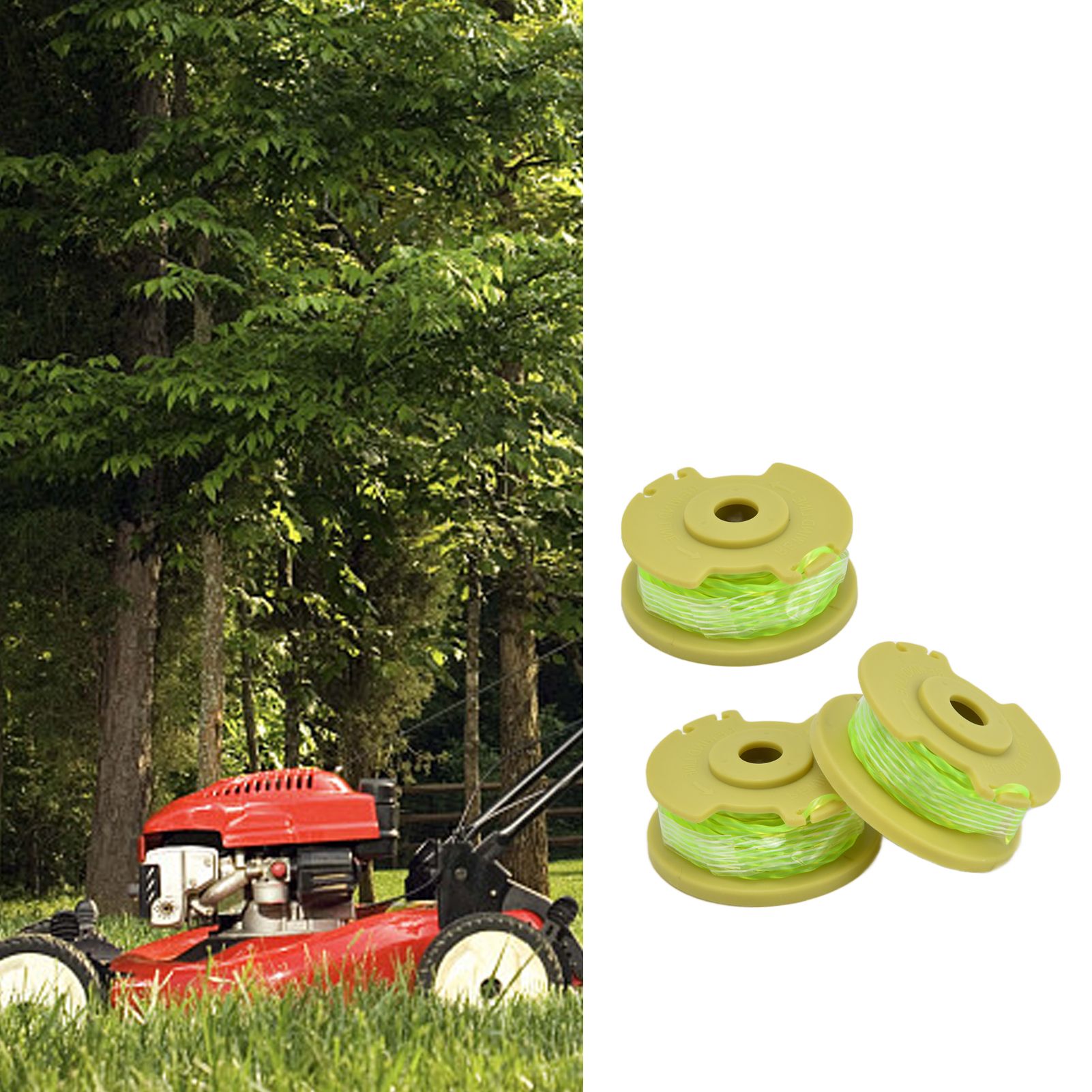 3Pcs Replacement Trimmer Line Spool Fit for Ryobi 0.08in 18V 24V 40V String view 11