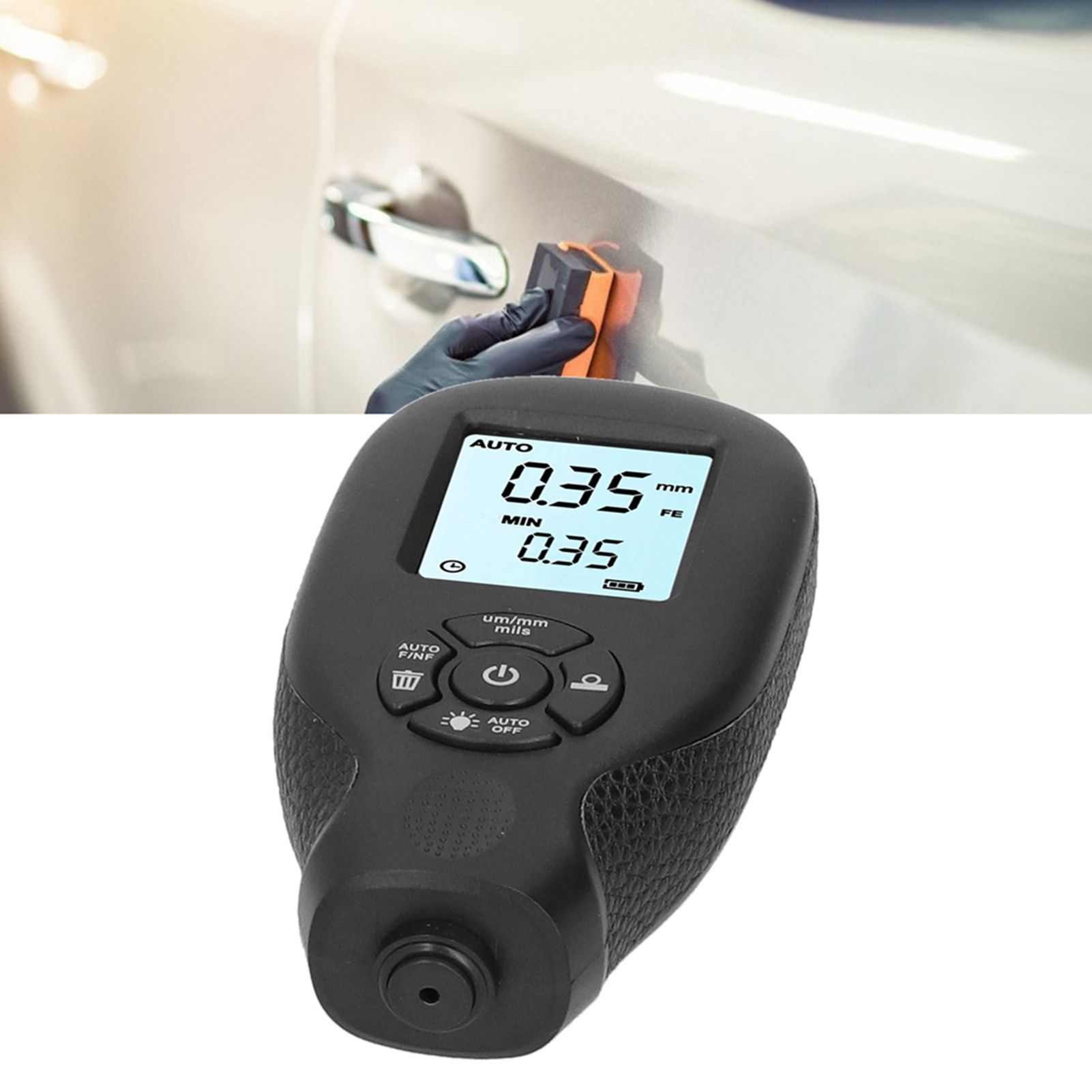 HW-300 Coating Thickness Gauge Car Paint Thickness Tester Paint Film Meter for view 12