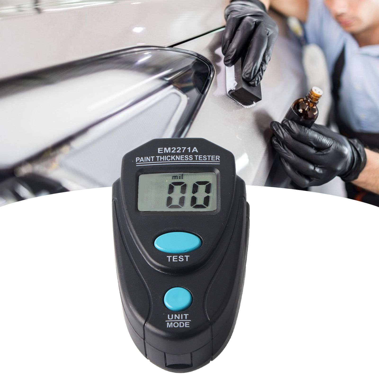 Digital Thickness Tester Micro Thickness Meter for Automotive Coating Paint view 12