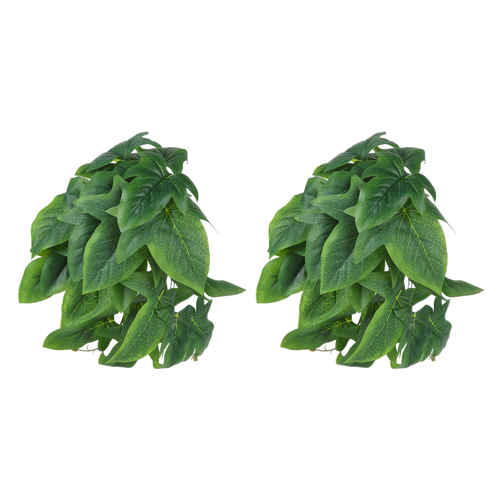 2PCS Artificial Water Plant Simulation Vine Lifelike Plastic Leaves Decoration view 2