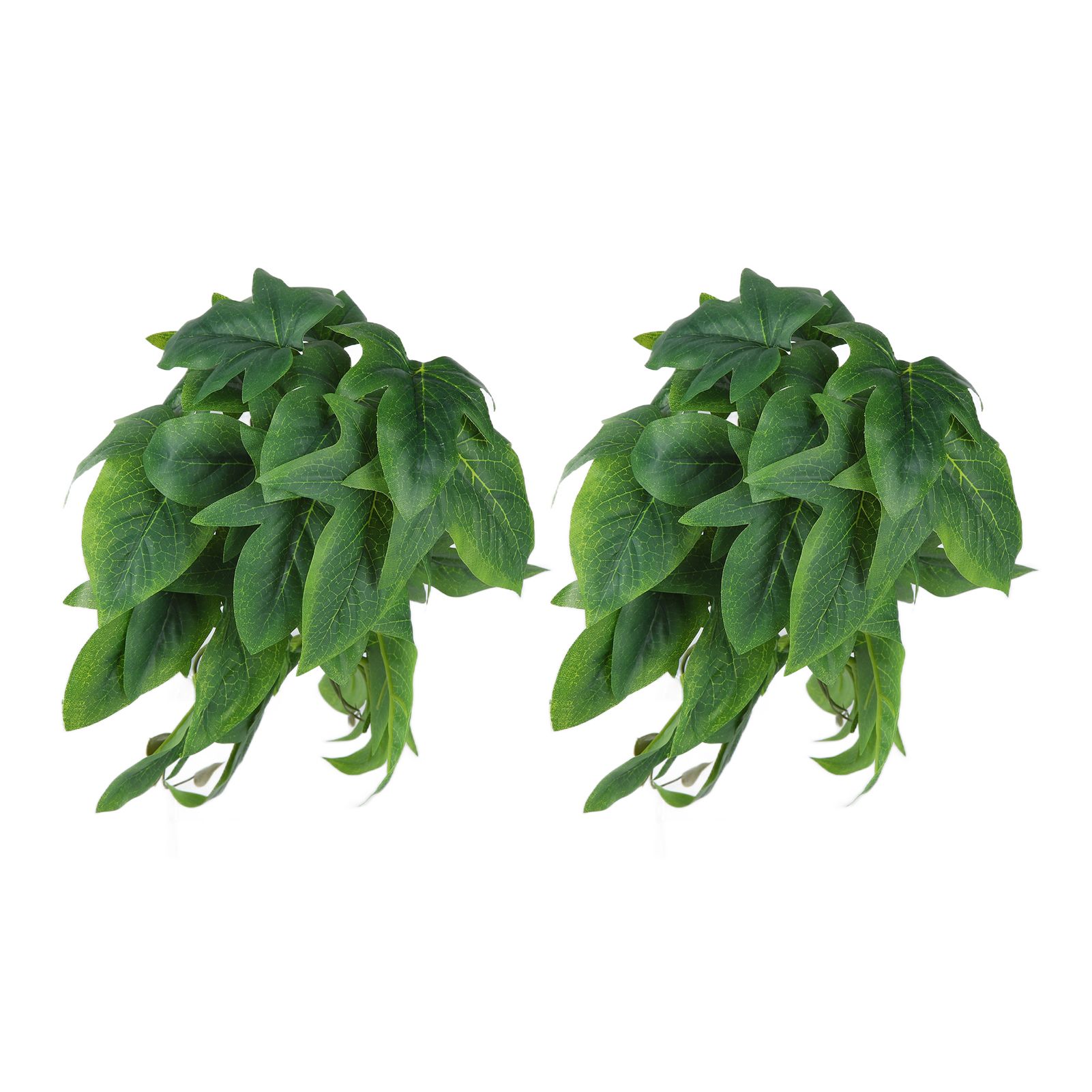 2PCS Artificial Water Plant Simulation Vine Lifelike Plastic Leaves Decoration view 3