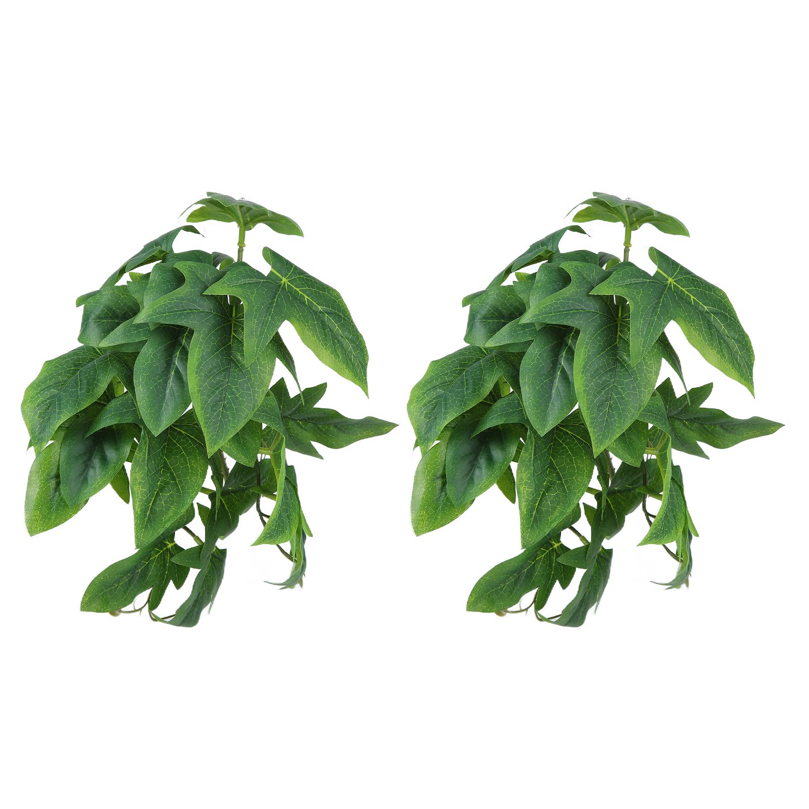 2PCS Artificial Water Plant Simulation Vine Lifelike Plastic Leaves Decoration view 7