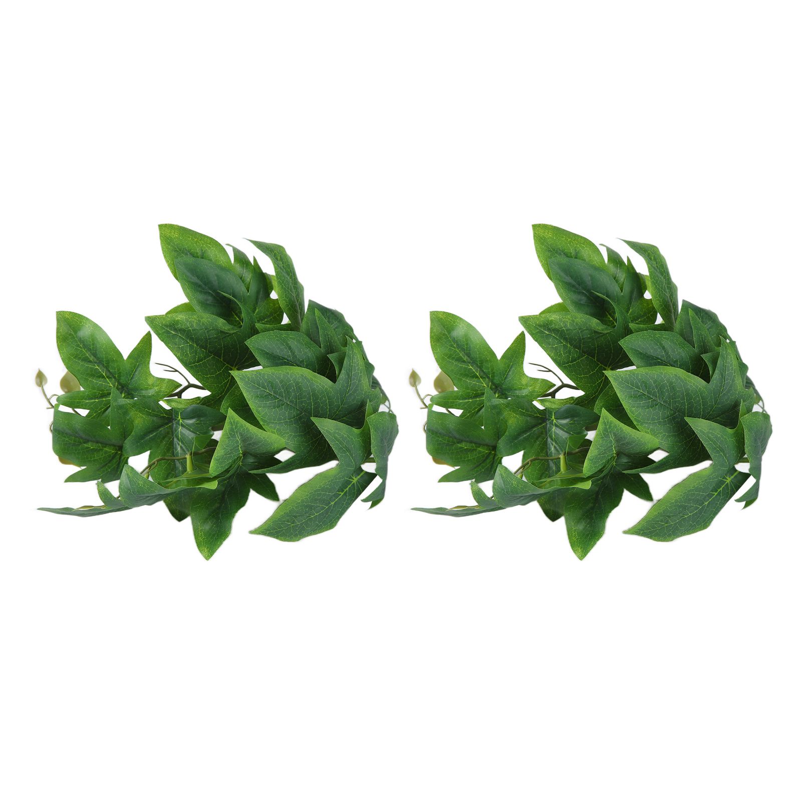 2PCS Artificial Water Plant Simulation Vine Lifelike Plastic Leaves Decoration view 9