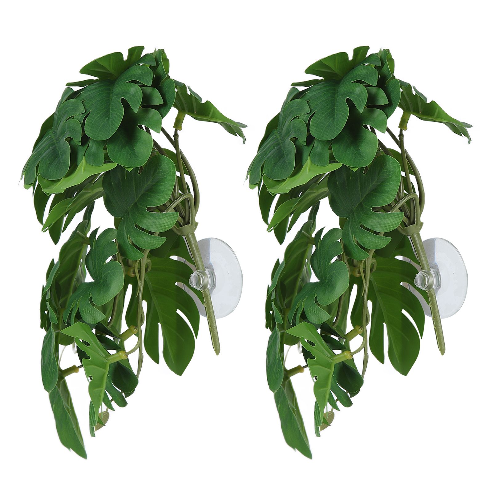 2PCS Artificial Water Plant Simulation Vine Lifelike Plastic Leaves Decoration view 4