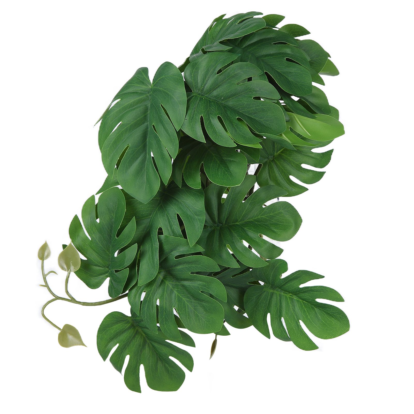 2PCS Artificial Water Plant Simulation Vine Lifelike Plastic Leaves Decoration view 14