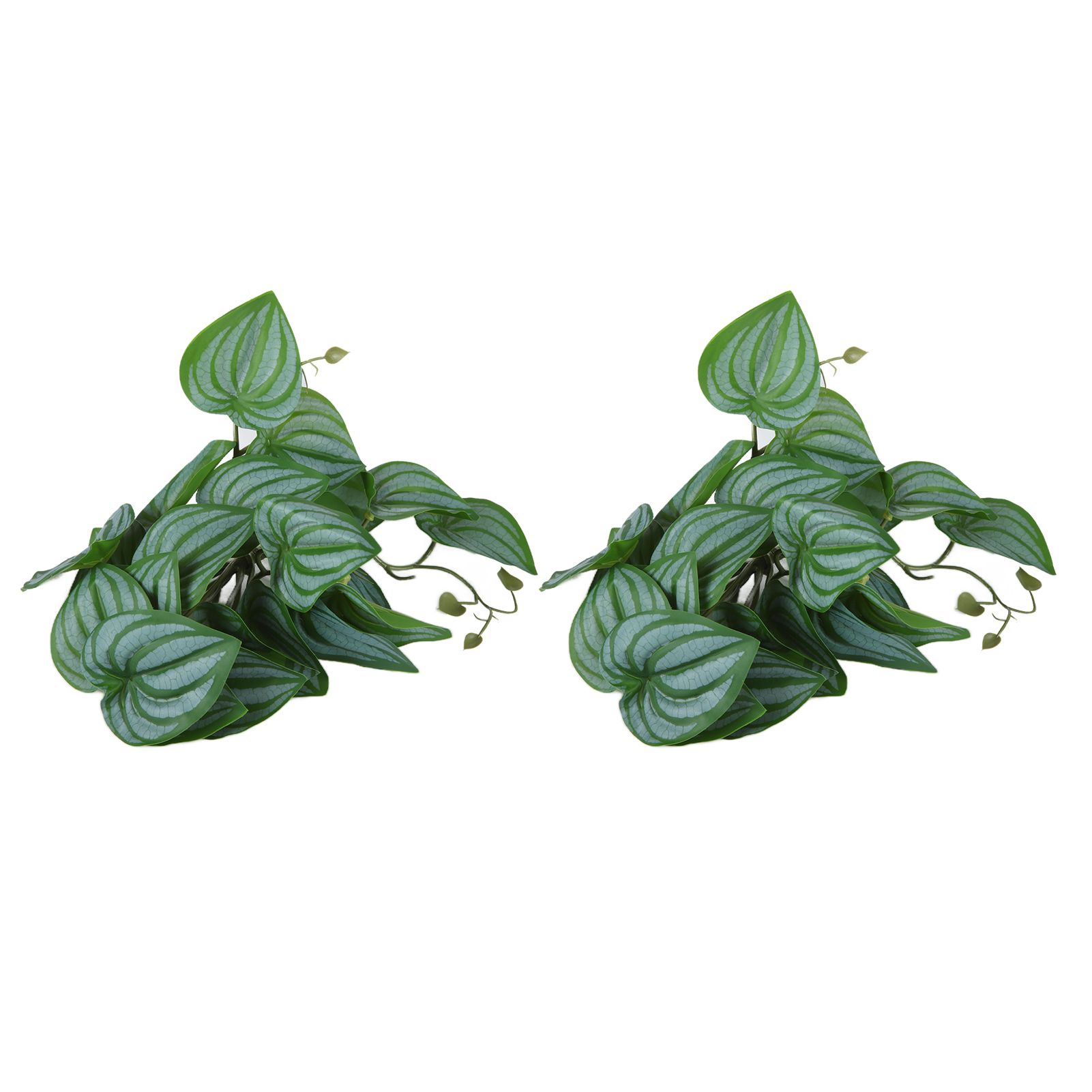 2PCS Artificial Water Plant Simulation Vine Lifelike Plastic Leaves Decoration view 2