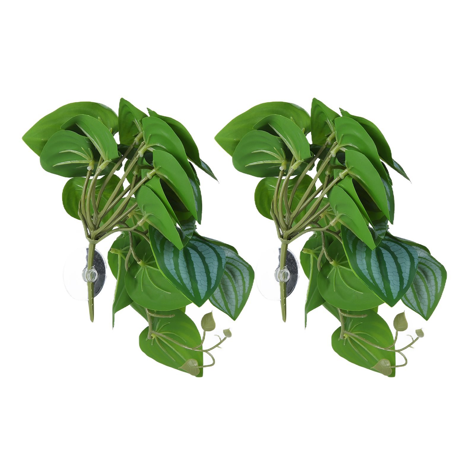 2PCS Artificial Water Plant Simulation Vine Lifelike Plastic Leaves Decoration view 4