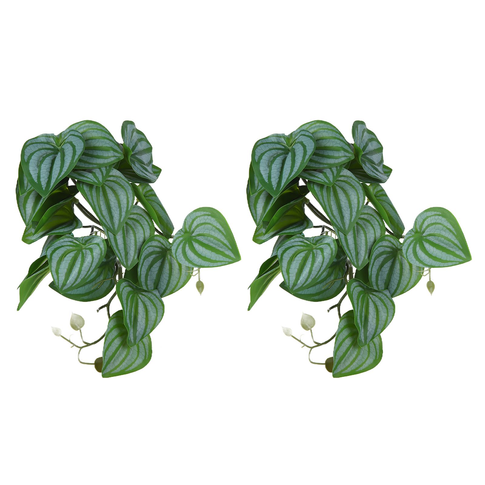 2PCS Artificial Water Plant Simulation Vine Lifelike Plastic Leaves Decoration view 5