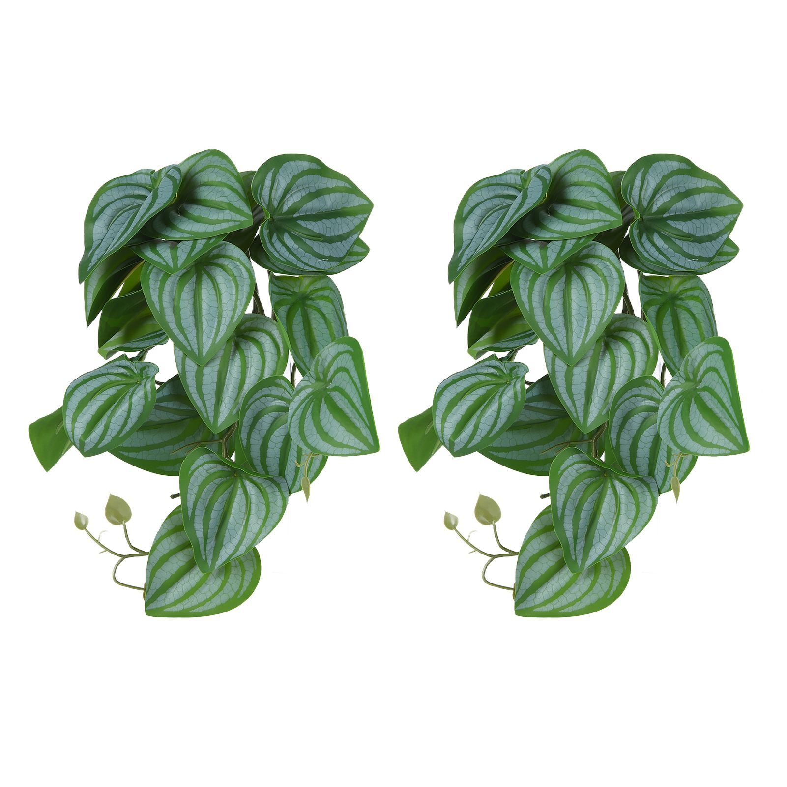 2PCS Artificial Water Plant Simulation Vine Lifelike Plastic Leaves Decoration view 6