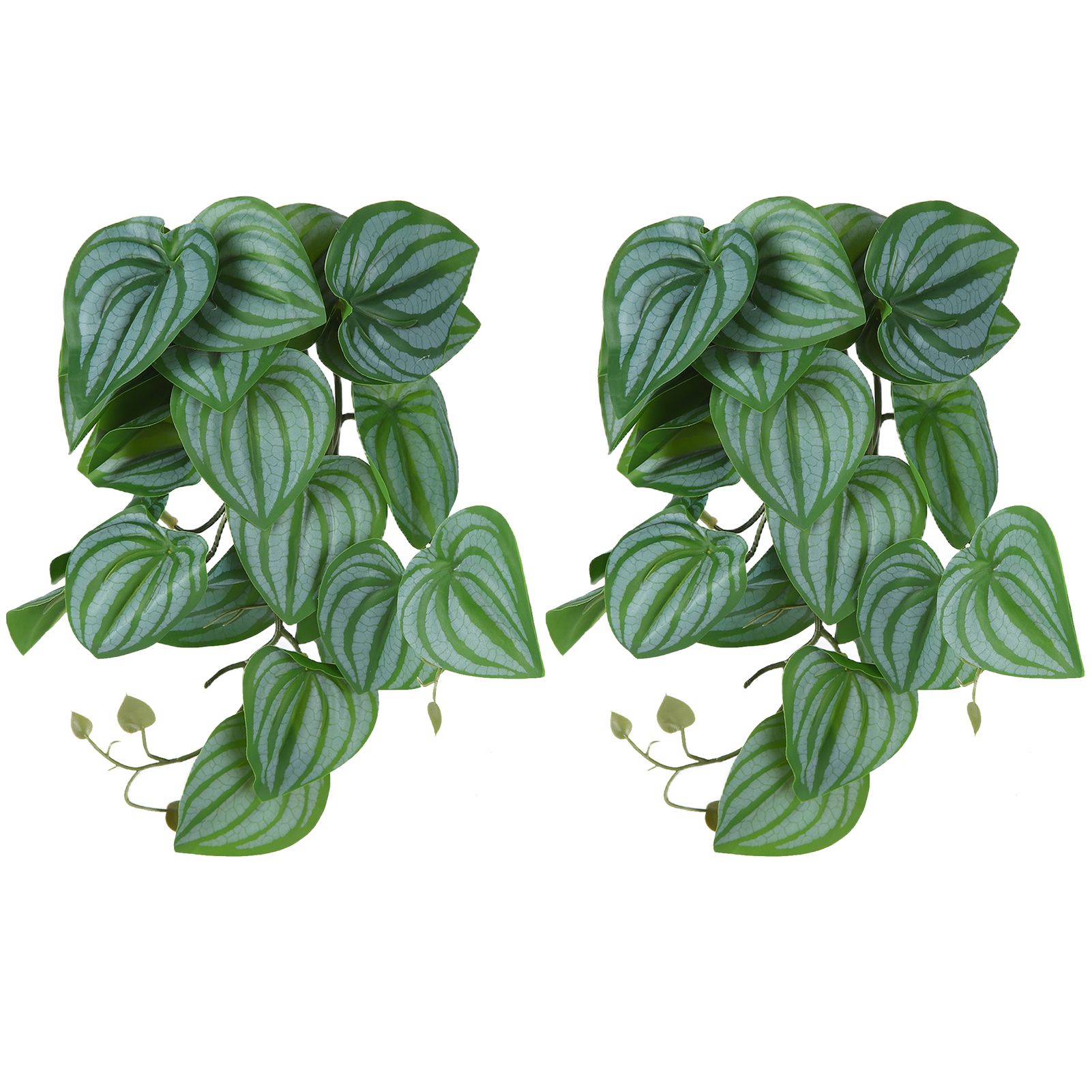 2PCS Artificial Water Plant Simulation Vine Lifelike Plastic Leaves Decoration view 7