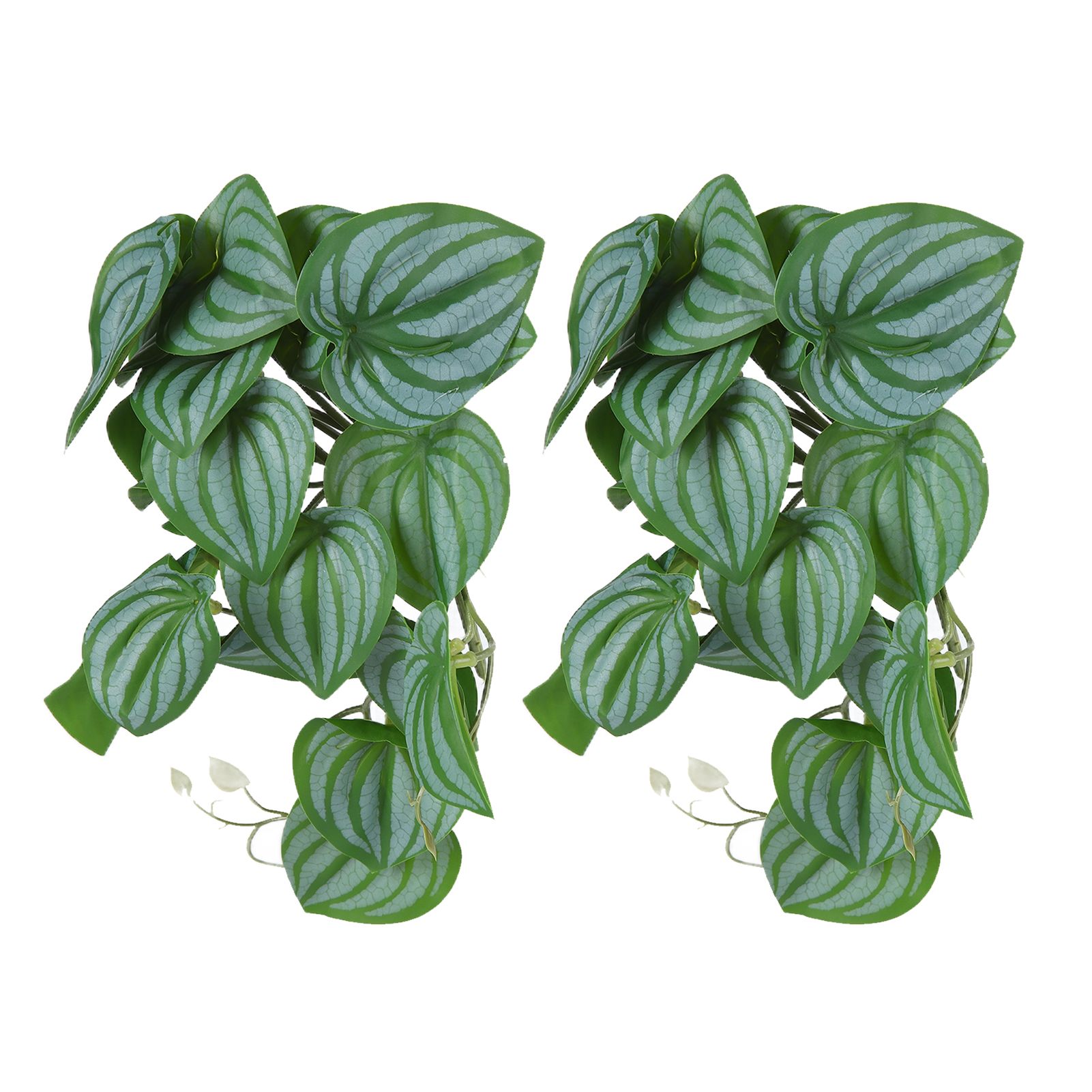 2PCS Artificial Water Plant Simulation Vine Lifelike Plastic Leaves Decoration view 8
