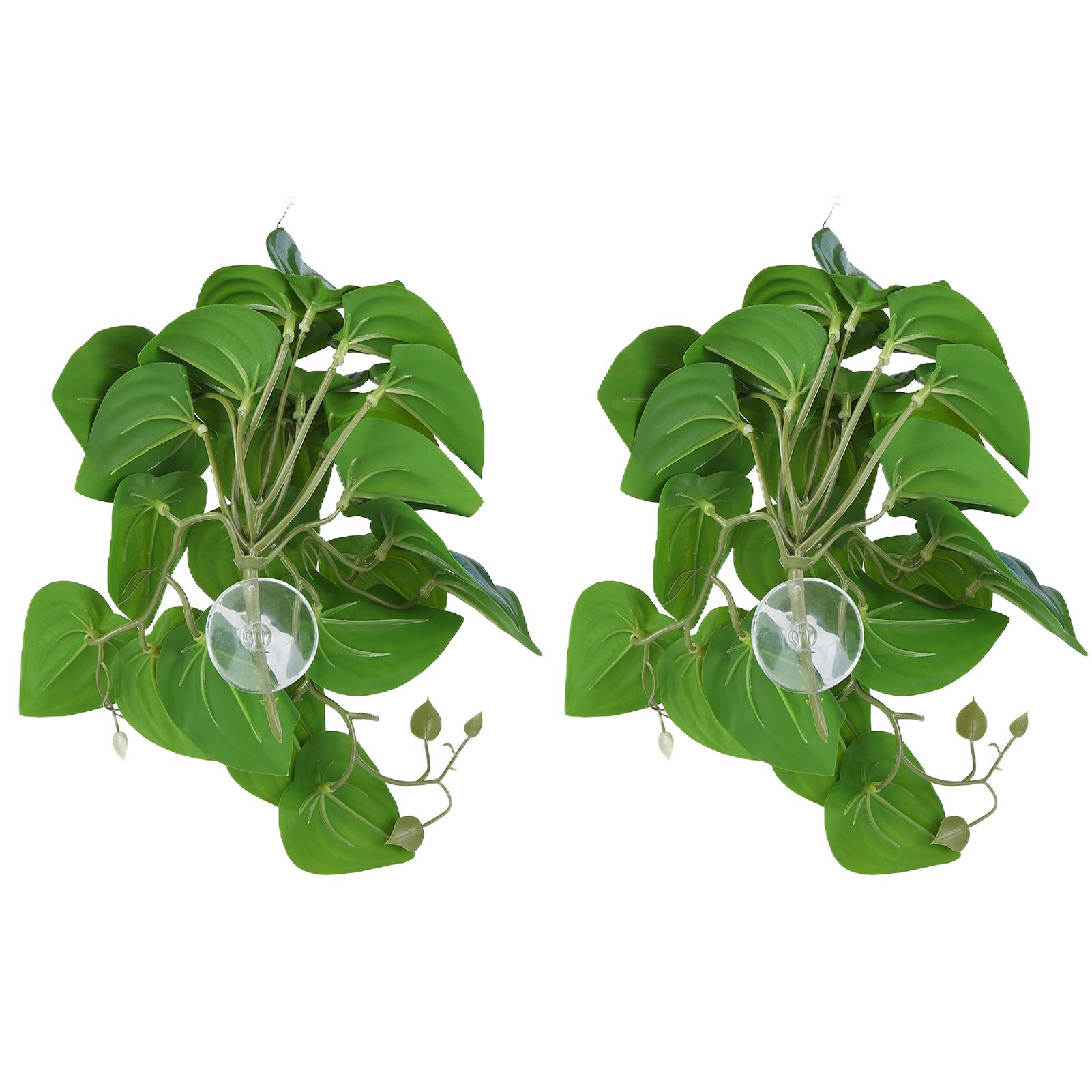 2PCS Artificial Water Plant Simulation Vine Lifelike Plastic Leaves Decoration view 10