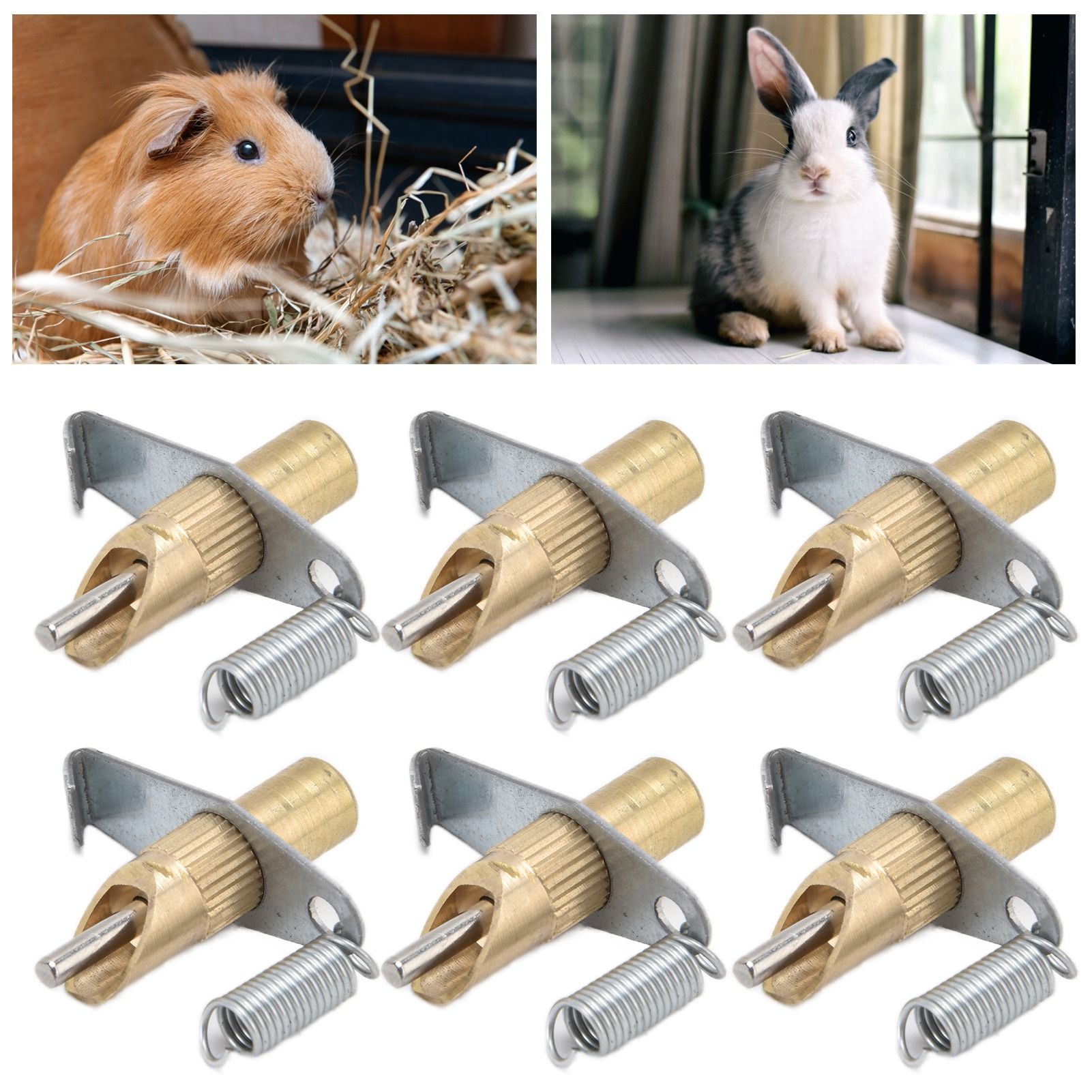 10 Pcs Automatic Nipple Drinker Feeder Poultry Watering System Supplies for view 12