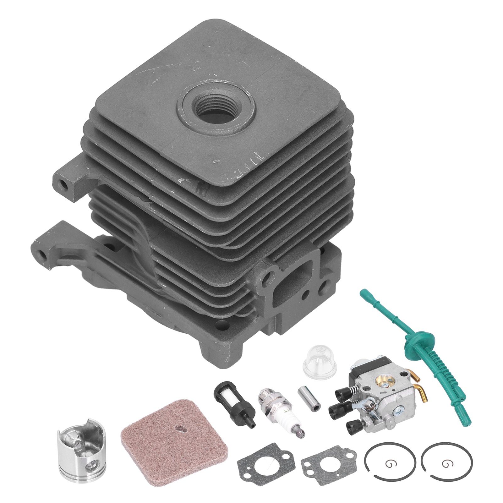 34mm Cylinder Piston Carburetor Wear Resistant Air Filter Repair Kit 4140 020 view 2
