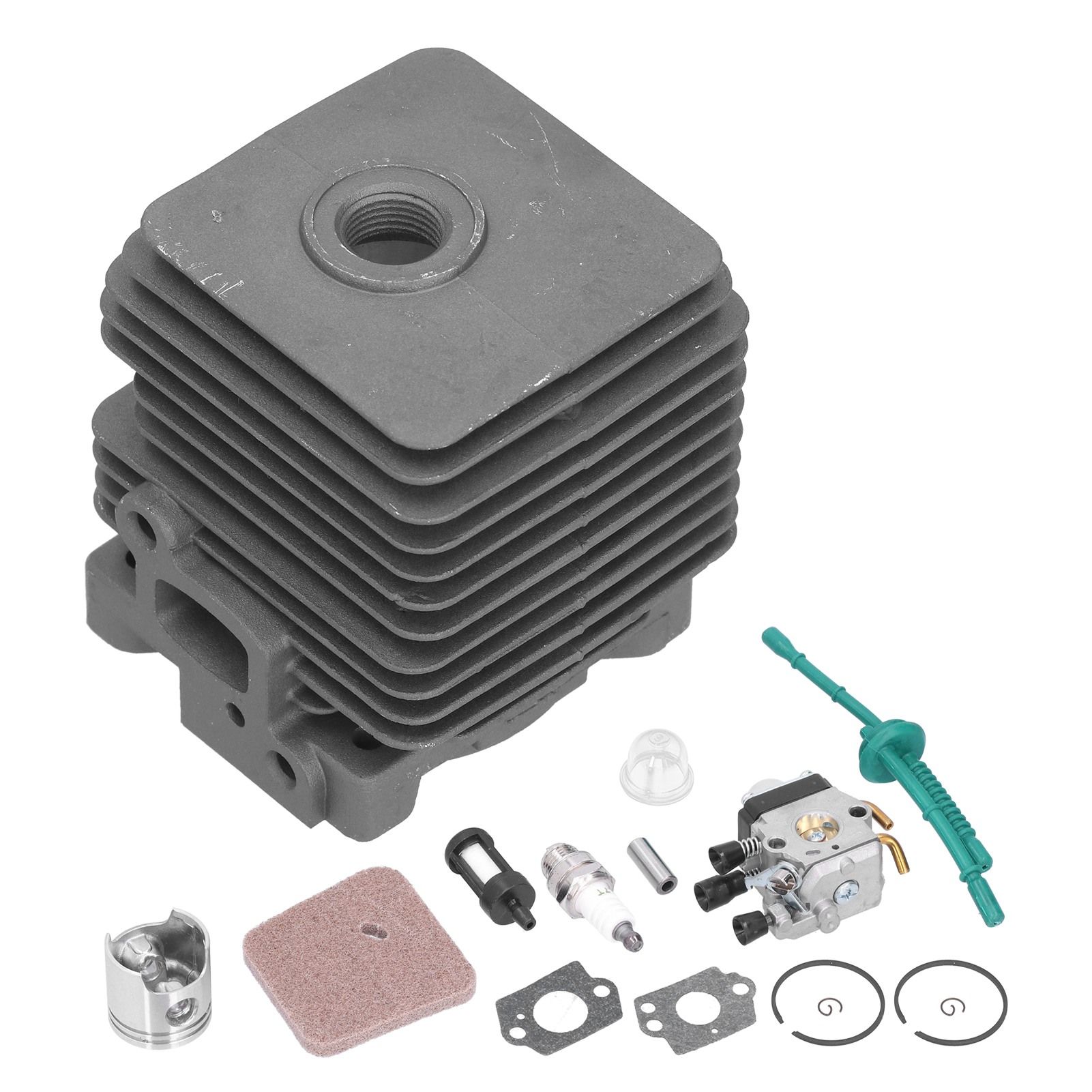 34mm Cylinder Piston Carburetor Wear Resistant Air Filter Repair Kit 4140 020 view 3