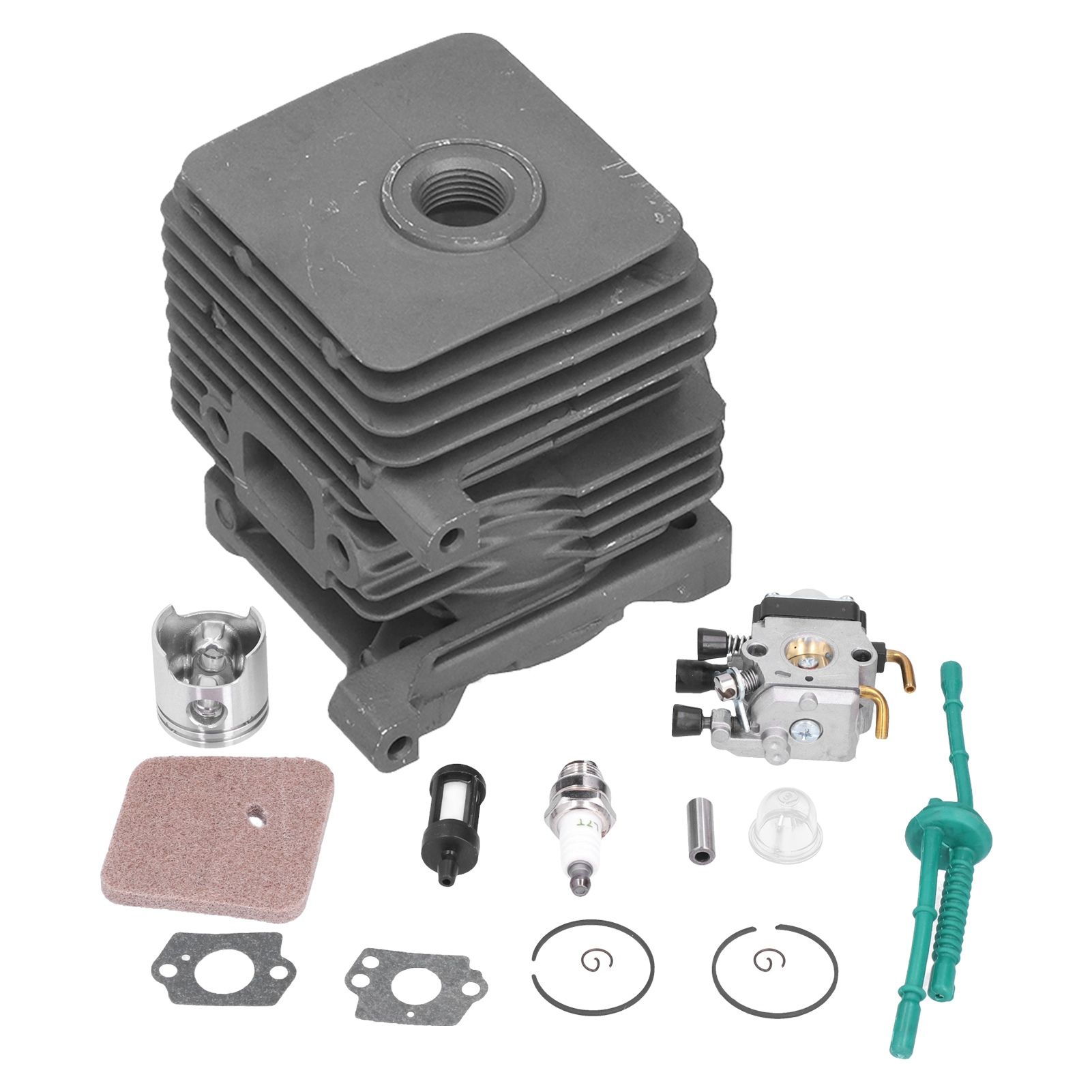 34mm Cylinder Piston Carburetor Wear Resistant Air Filter Repair Kit 4140 020 view 6