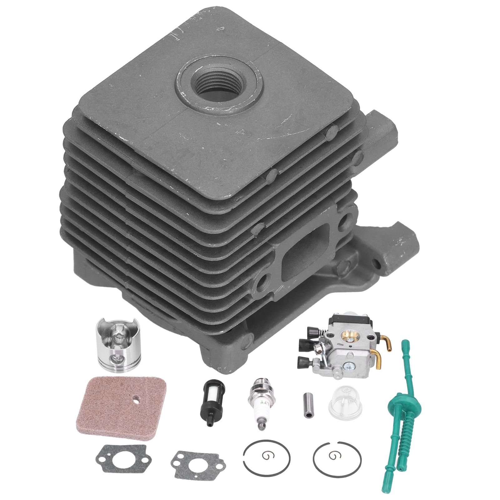 34mm Cylinder Piston Carburetor Wear Resistant Air Filter Repair Kit 4140 020 view 7