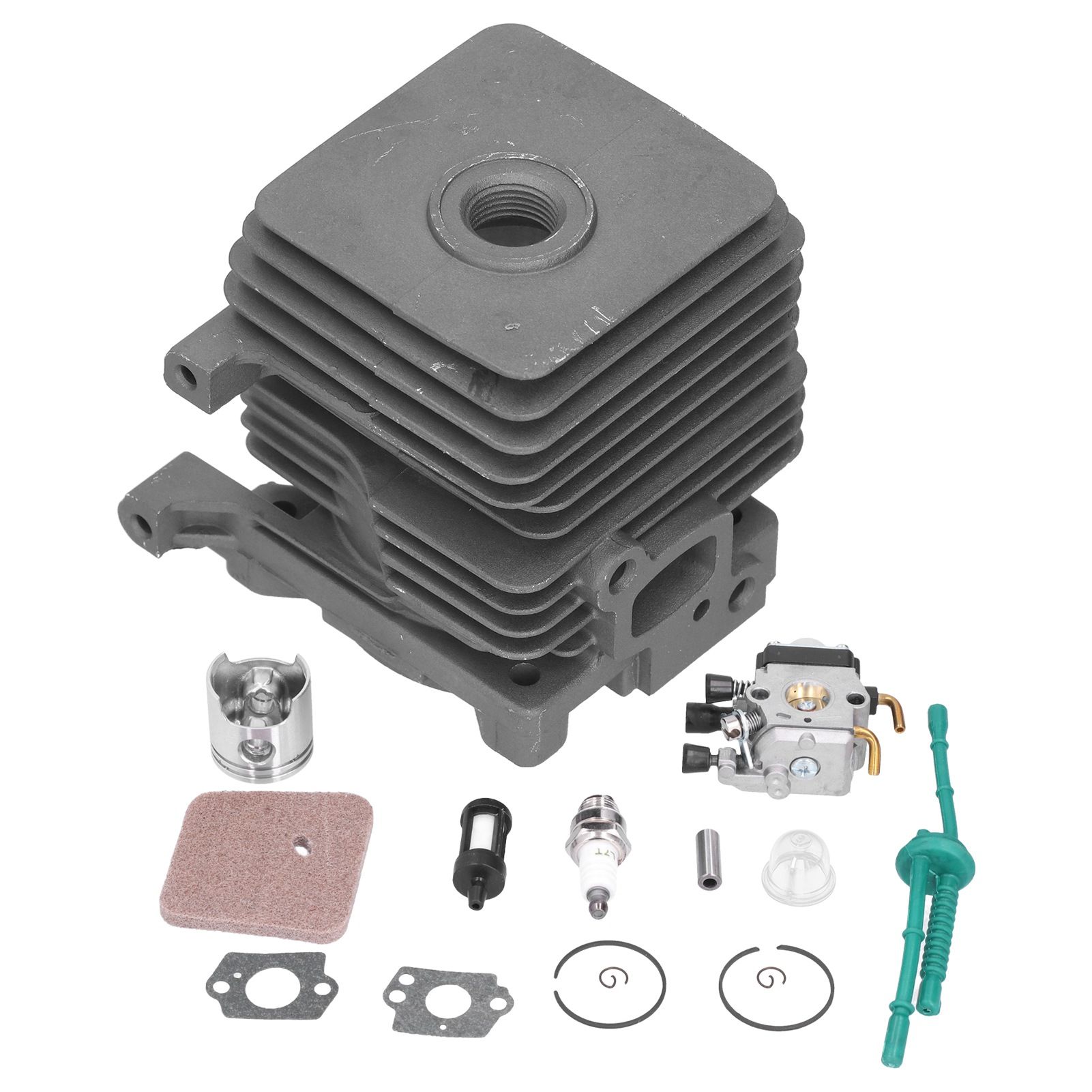 34mm Cylinder Piston Carburetor Wear Resistant Air Filter Repair Kit 4140 020 view 8