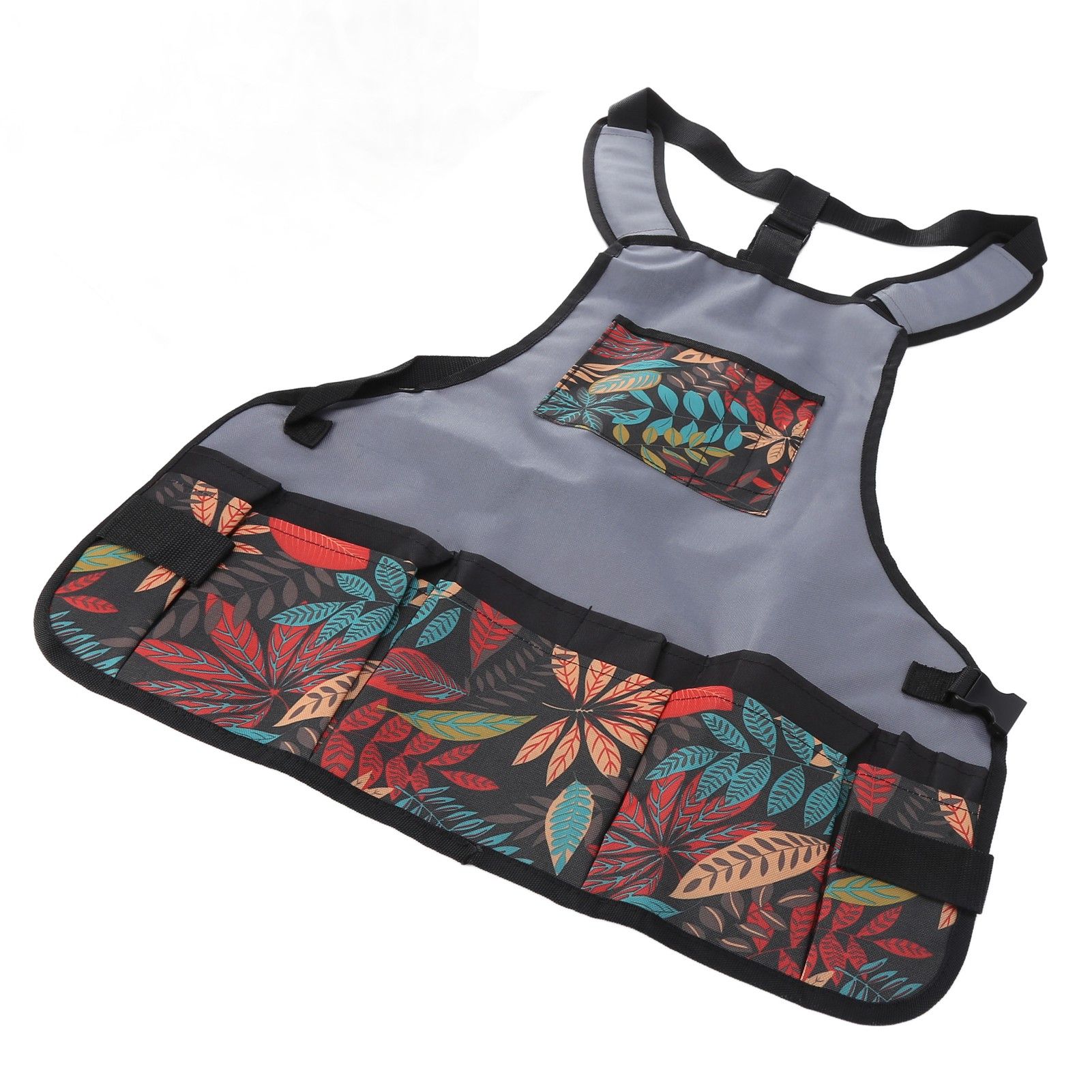 Matching Color Work Apron Adjustable 600D Oxford Cloth Gardening Tool Kit Bag view 3