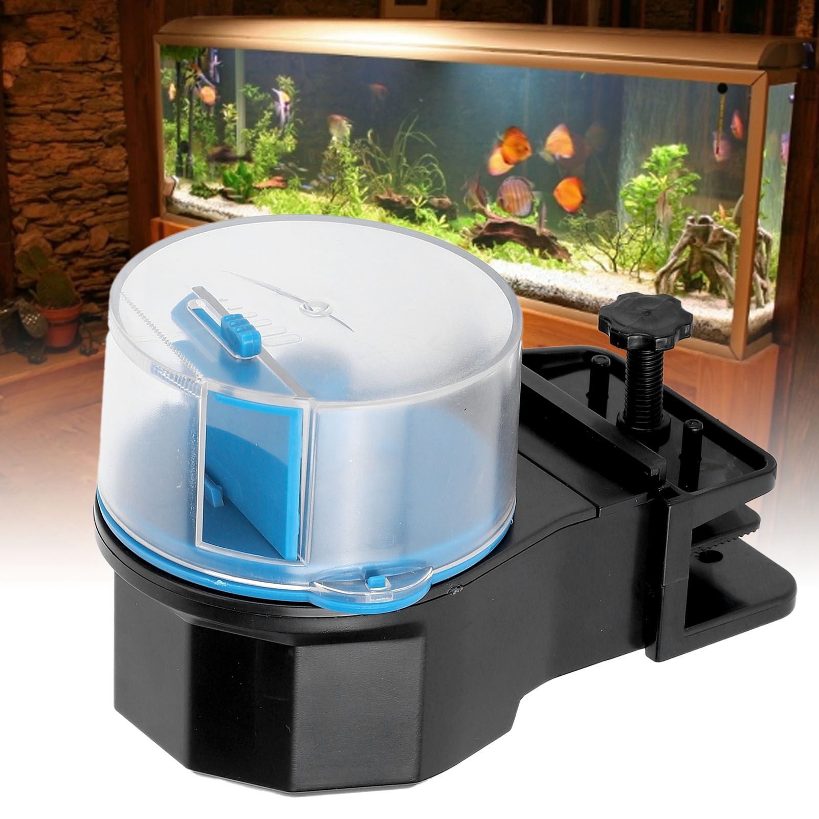 Automatic Fish Feeder Timed Flexible Convenient Clean Easy Installation Fish view 11