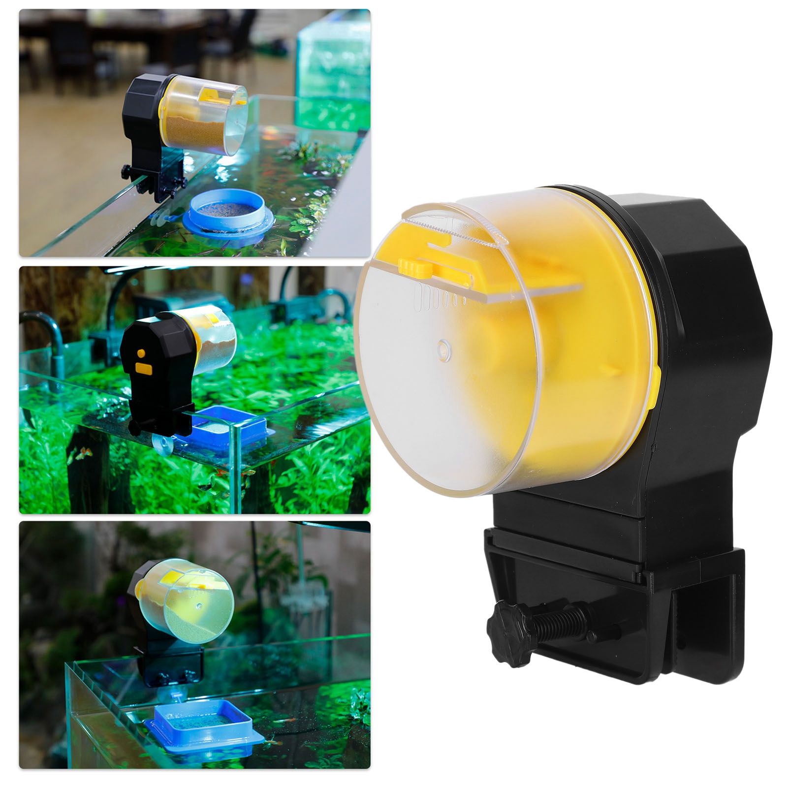 Automatic Fish Feeder Timed Flexible Convenient Clean Easy Installation Fish view 11