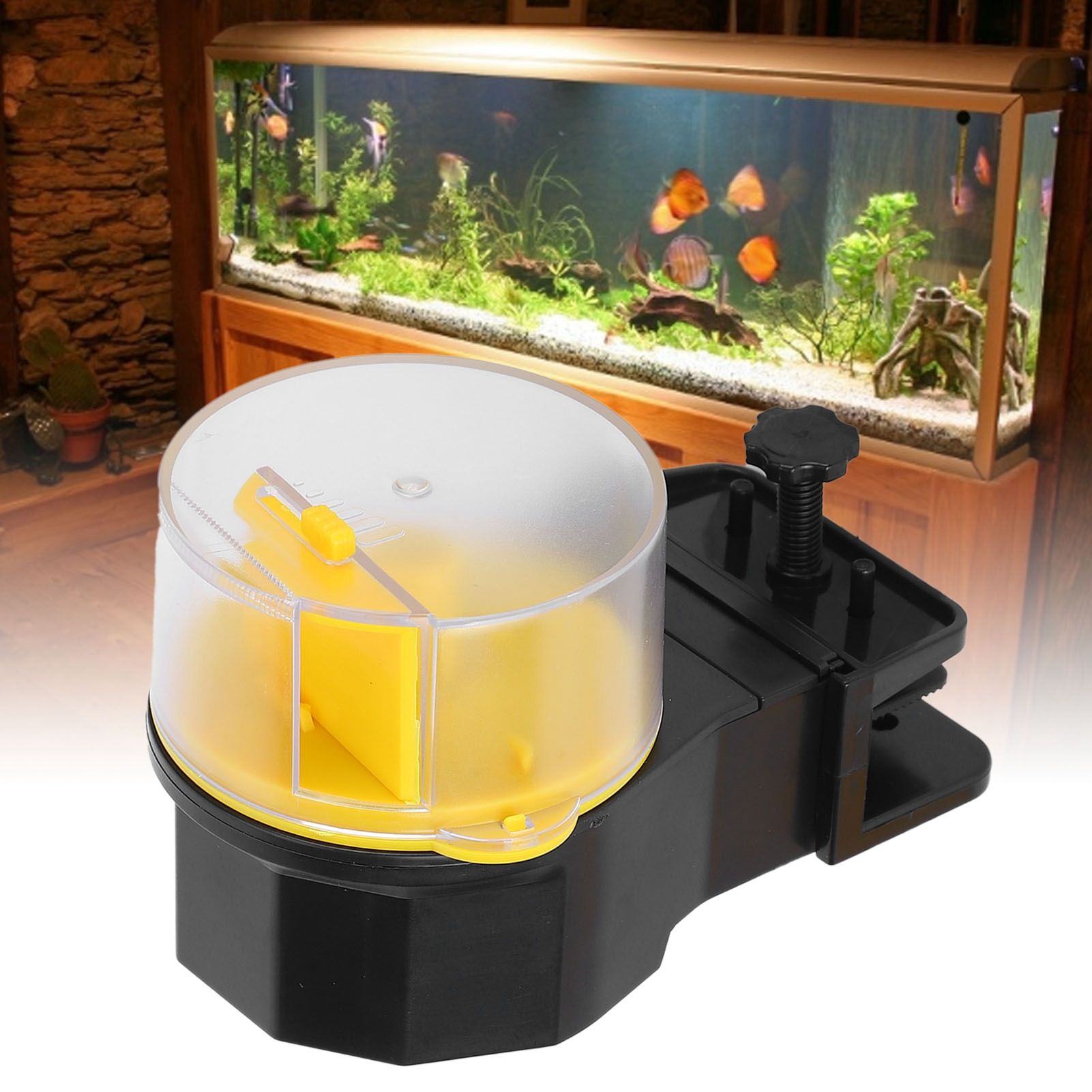 Automatic Fish Feeder Timed Flexible Convenient Clean Easy Installation Fish view 12