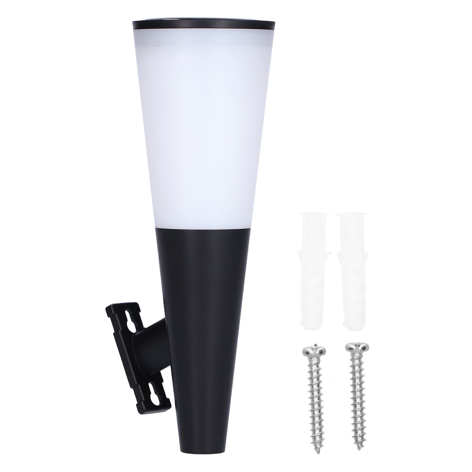 Solar Wall Lamp Warm White RGB Cordless Safe Modern Design Sturdy Durable
