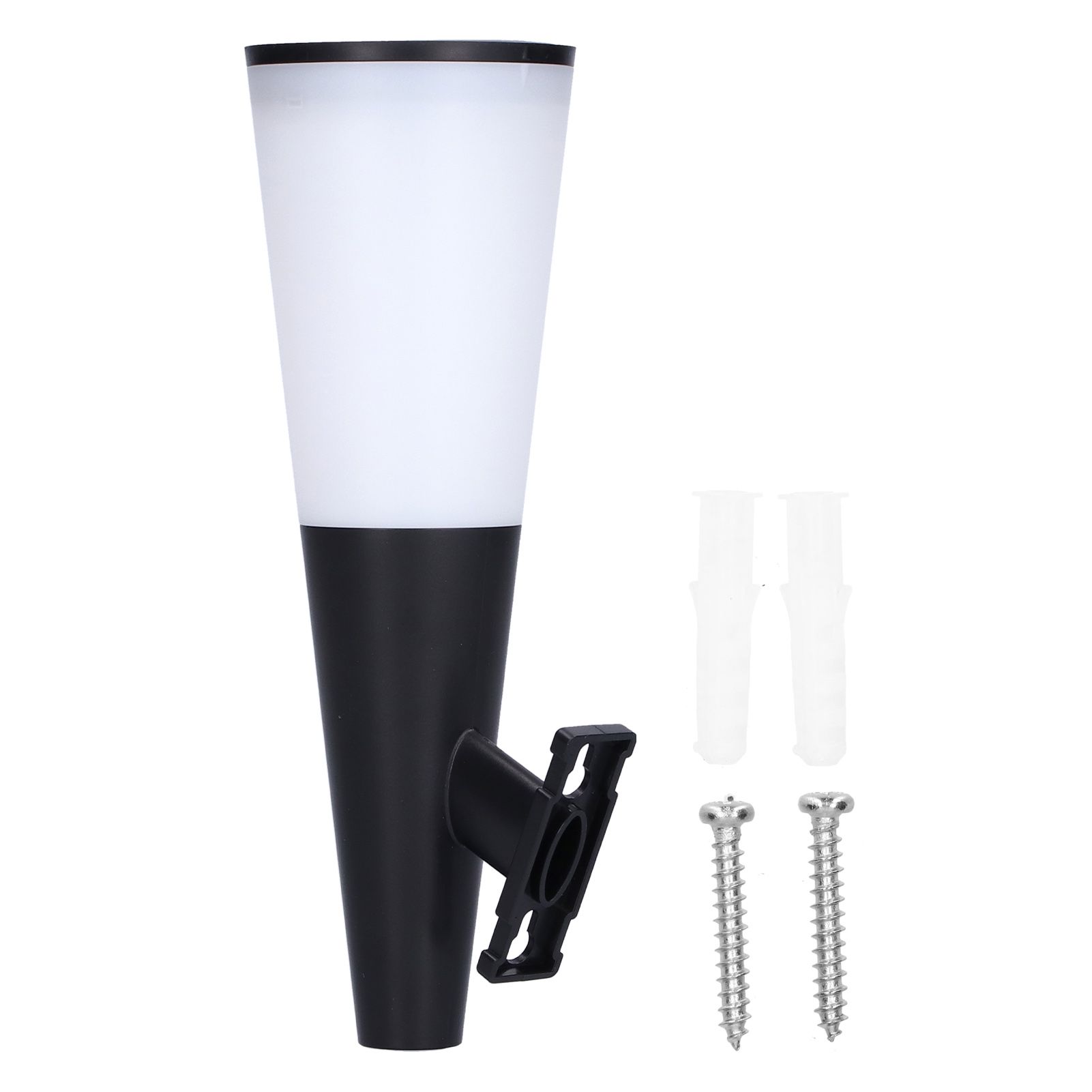 Solar Wall Lamp Warm White RGB Cordless Safe Modern Design Sturdy Durable view 2