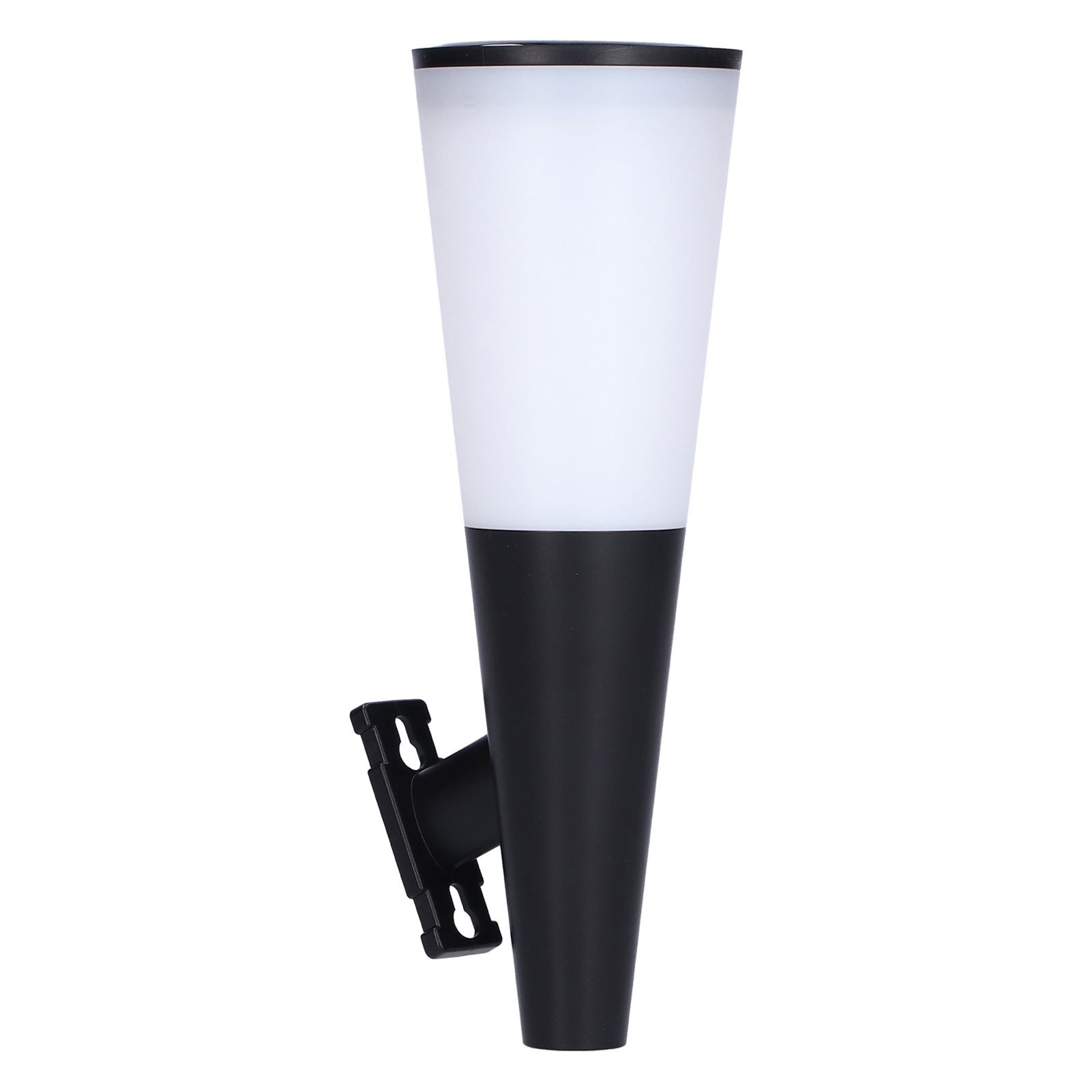 Solar Wall Lamp Warm White RGB Cordless Safe Modern Design Sturdy Durable view 5