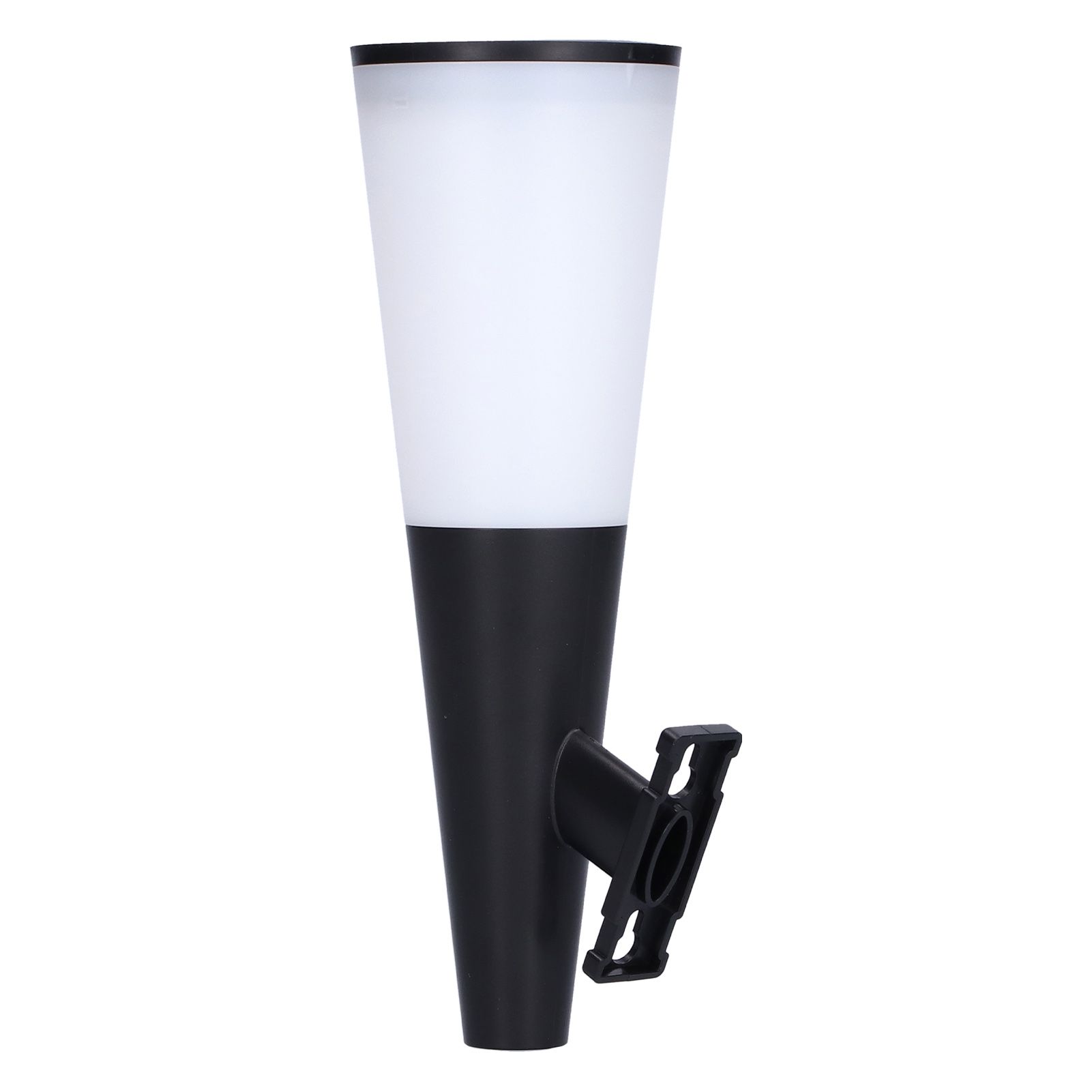 Solar Wall Lamp Warm White RGB Cordless Safe Modern Design Sturdy Durable view 6