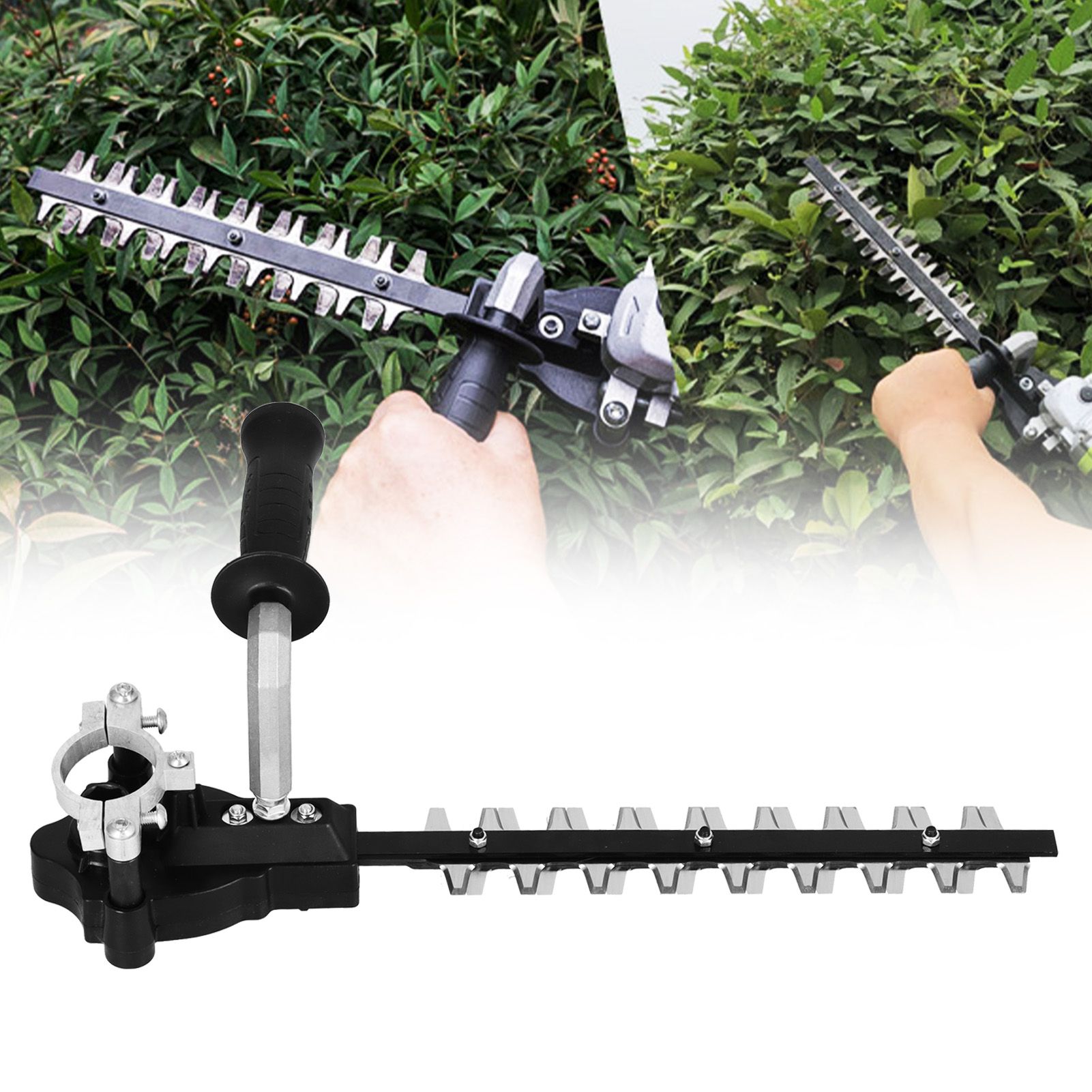 Dual Blades Hedge Trimmer Garden Handheld Electric Hedge Trimming Machine for view 12
