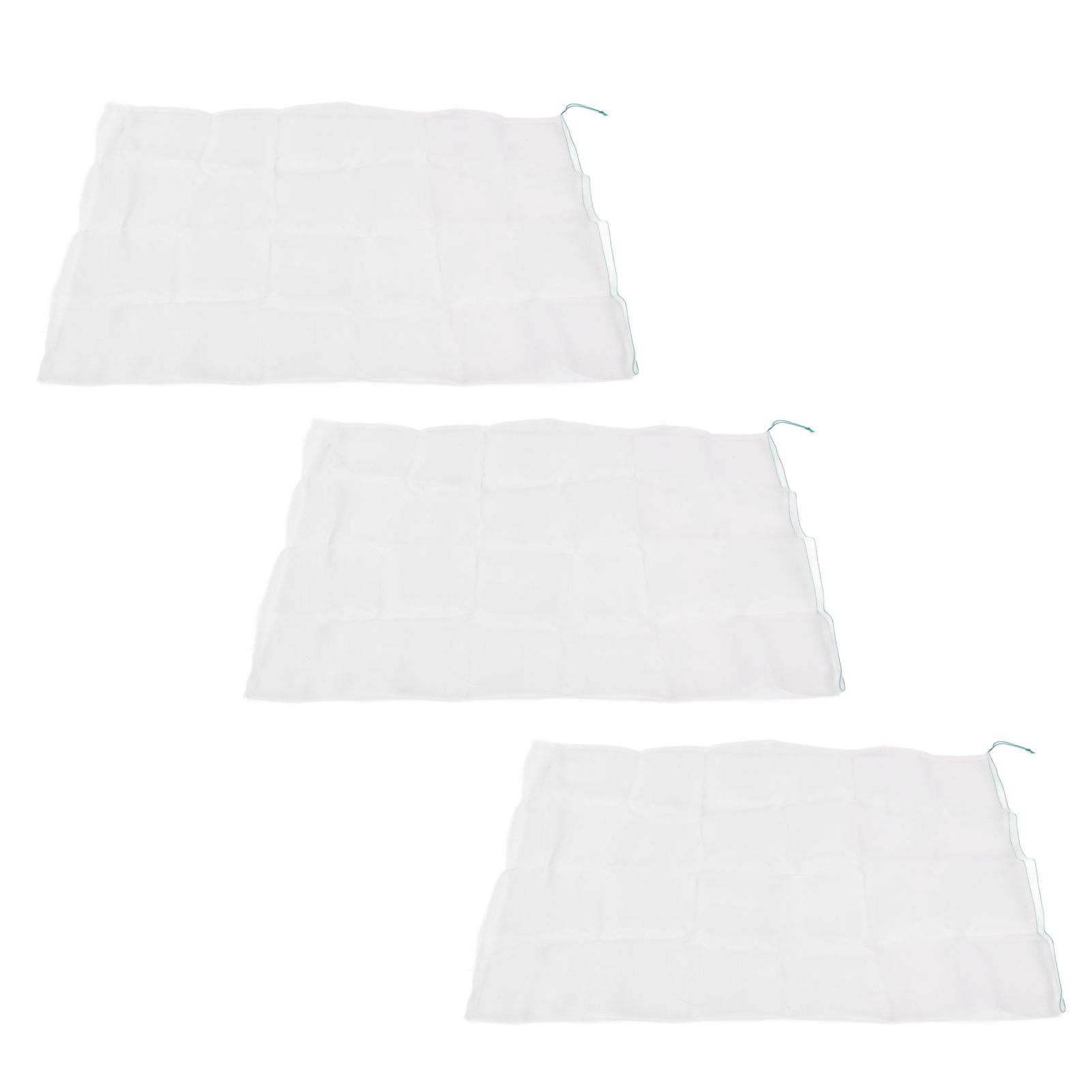 3Pcs Garden Plant Netting with Green Drawstring Potted Plant Fruit Tree view 3