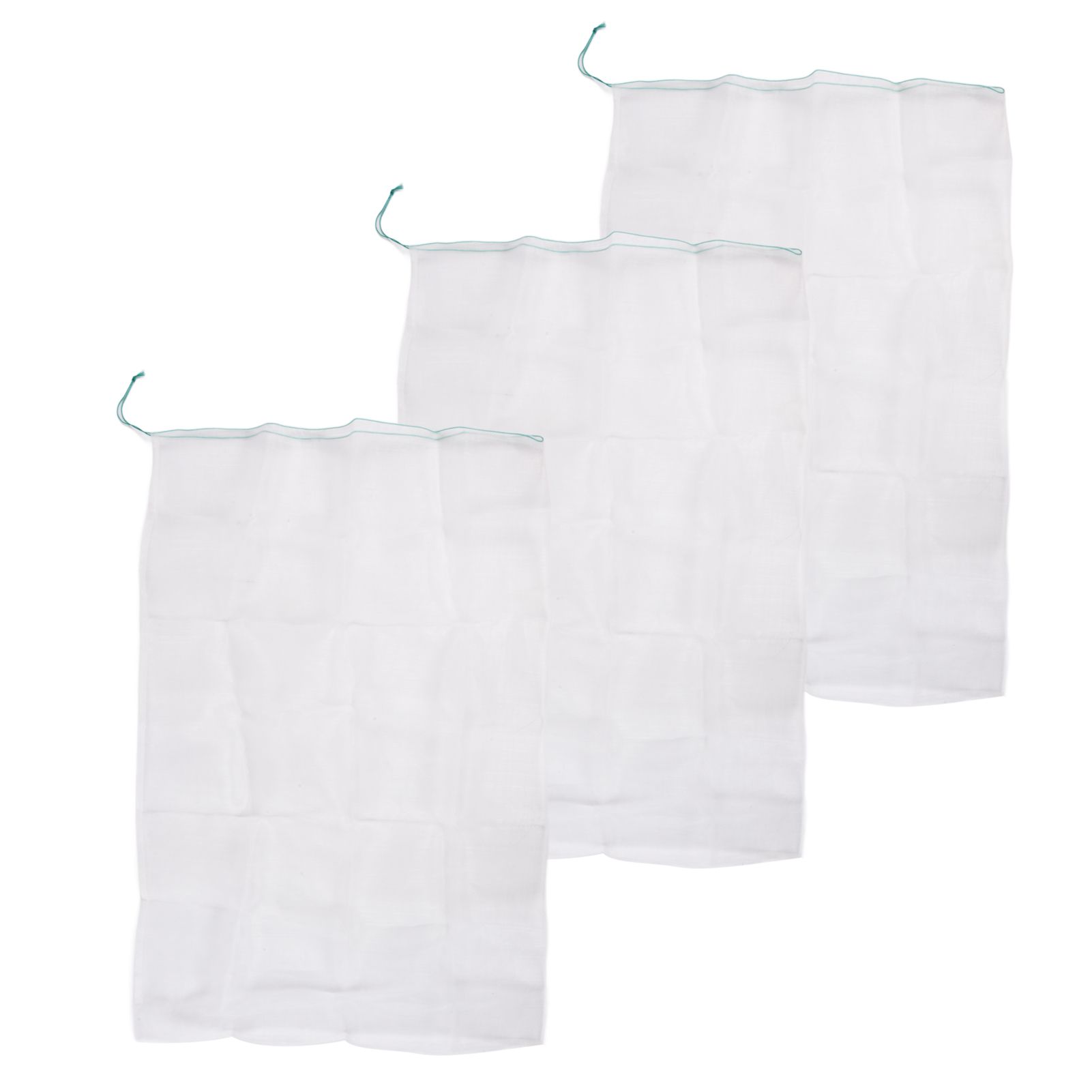 3Pcs Garden Plant Netting with Green Drawstring Potted Plant Fruit Tree view 5
