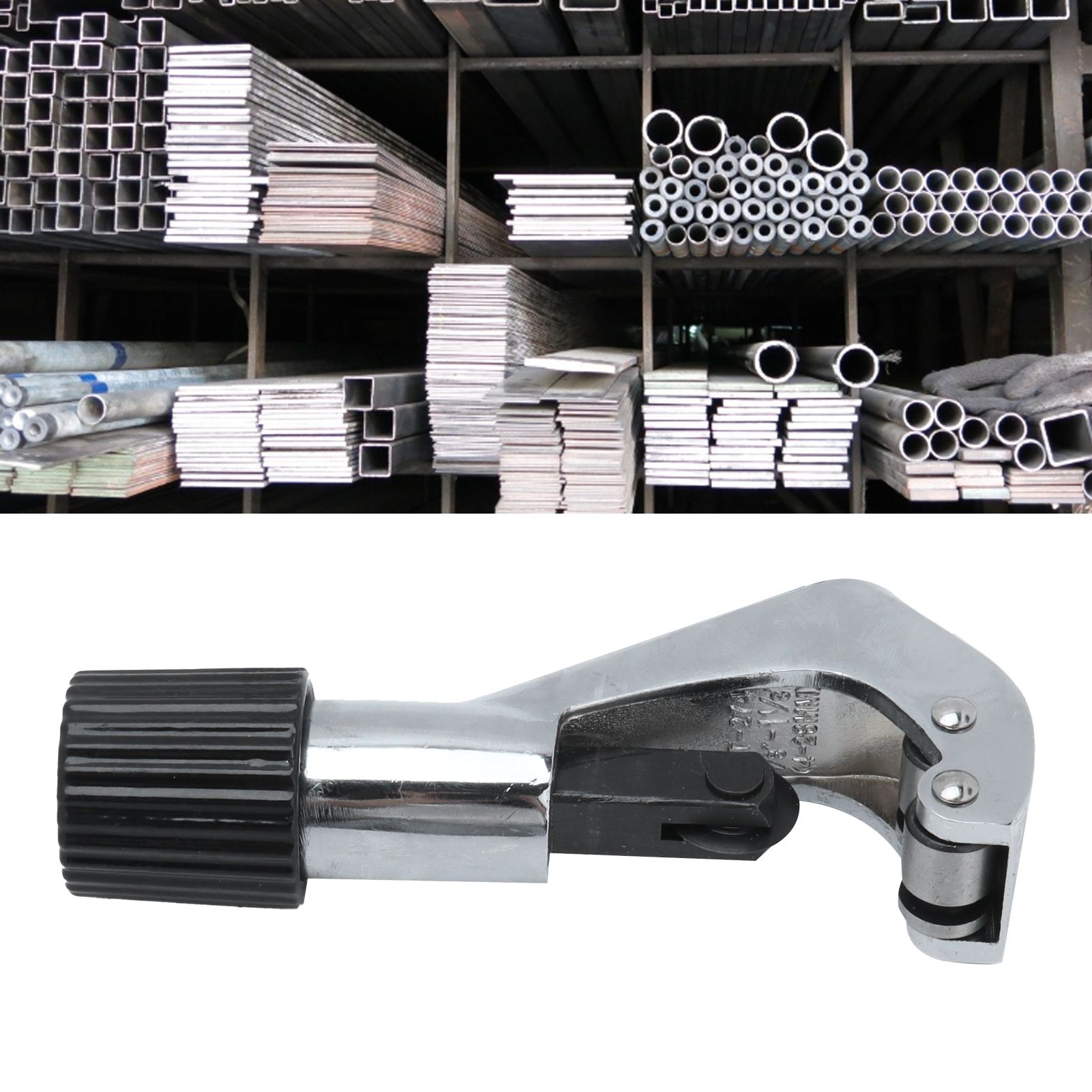 Pipe Cutter Aluminum Alloy Tubing Cutter 1/8in-1-1/8in Mini Tube Cutter for Metal view 11