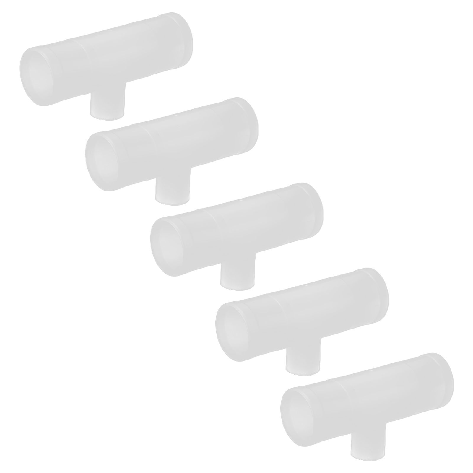 20Pcs Chicken Tee Tube Durable Leak Proof Drill Free Chicken Waterer Tee view 3