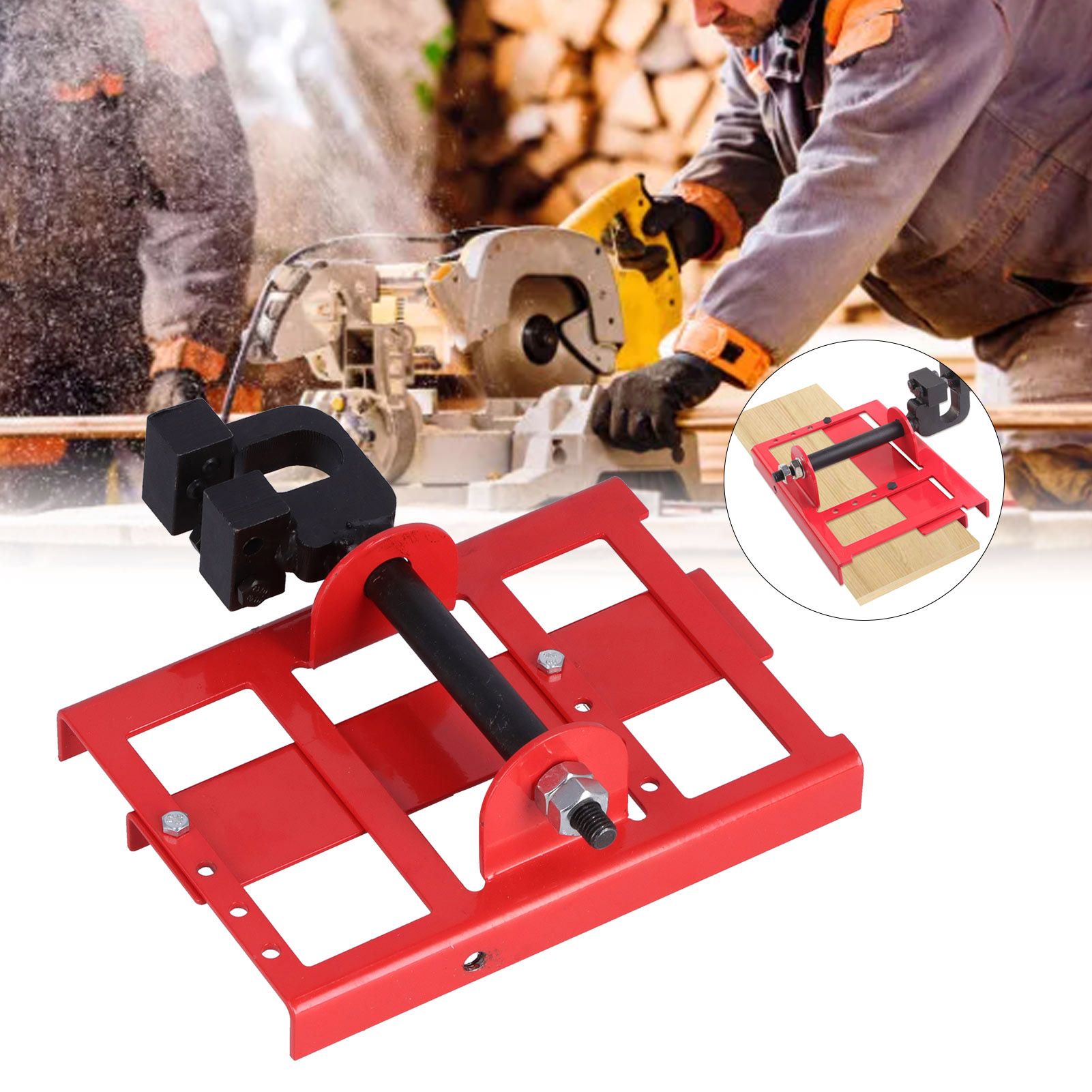 Chainsaw Mill Mini Lumber Cutting Guide Vertical Timber Chainsaw Attachment view 12