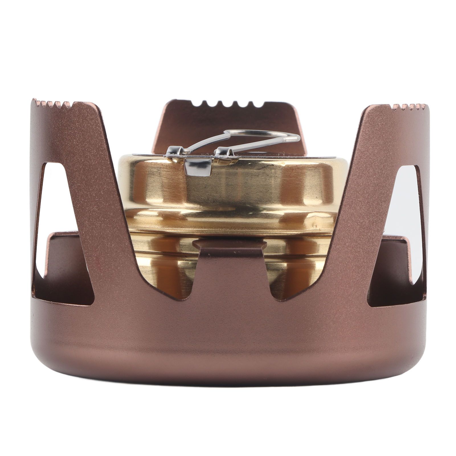 Portable Ethanol Stove Burner Outdoor Camping Cooker Furnace Cookware with view 3