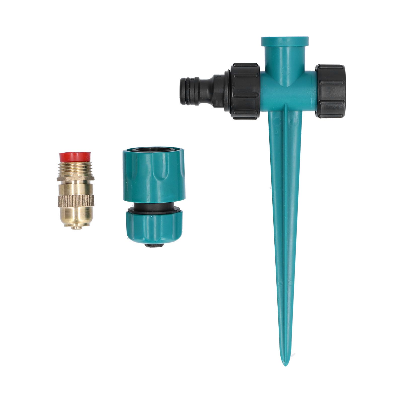 360 Degree Automatic Lawn Sprinkler Adjustable Plug in Irrigation Sprayer for — image 1