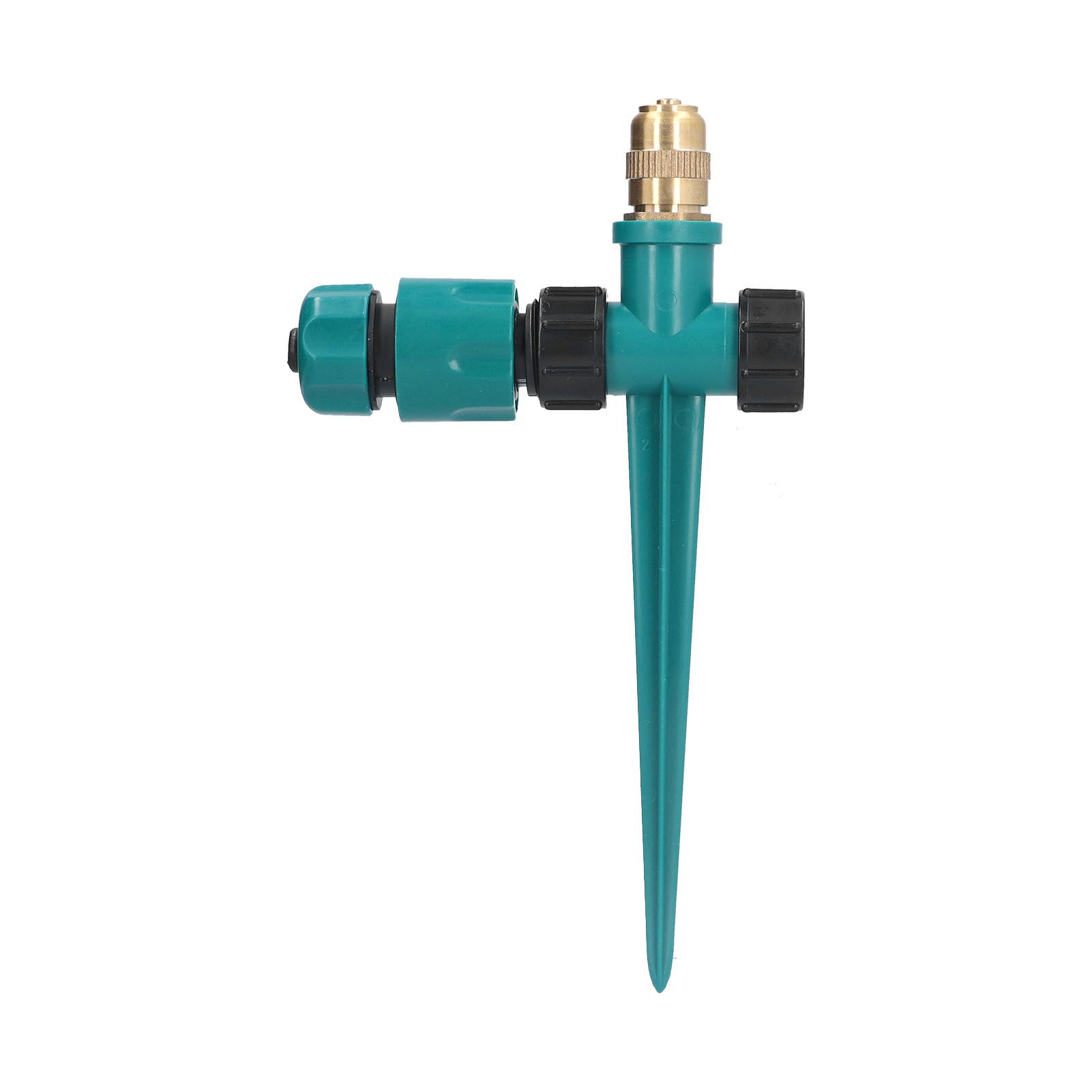 360 Degree Automatic Lawn Sprinkler Adjustable Plug in Irrigation Sprayer for view 2