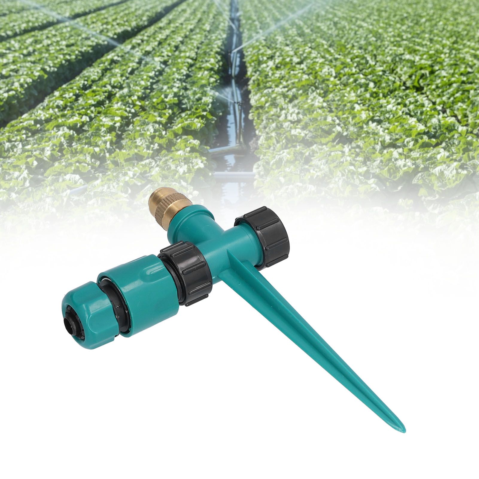 360 Degree Automatic Lawn Sprinkler Adjustable Plug in Irrigation Sprayer for view 11