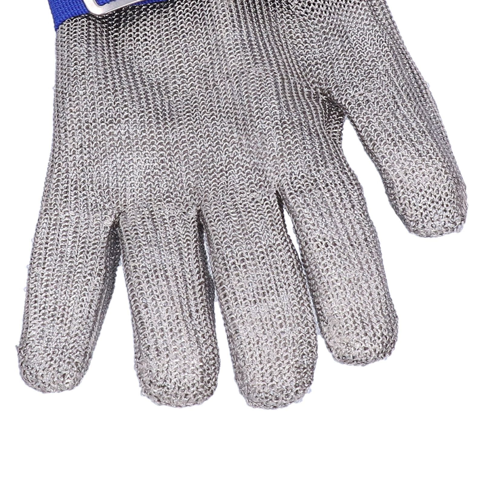 Cut Resistant Work Gloves Stainless Steel Wire Level 5 Protection Woven view 14