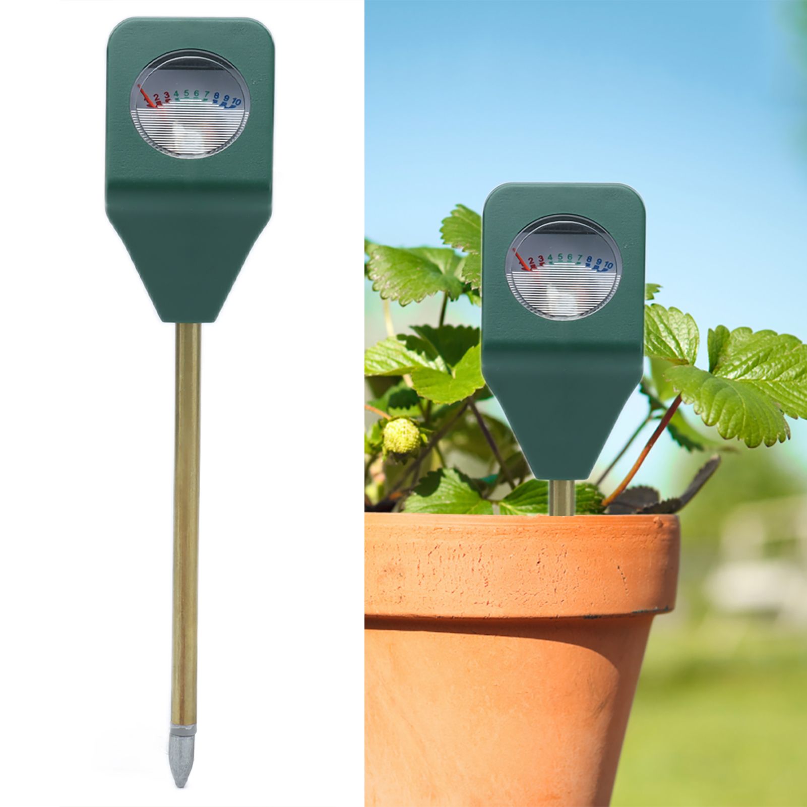 Mini Soil Detector Portable Pointer Type Soil Hygrometer Moisture Meter Tester view 11