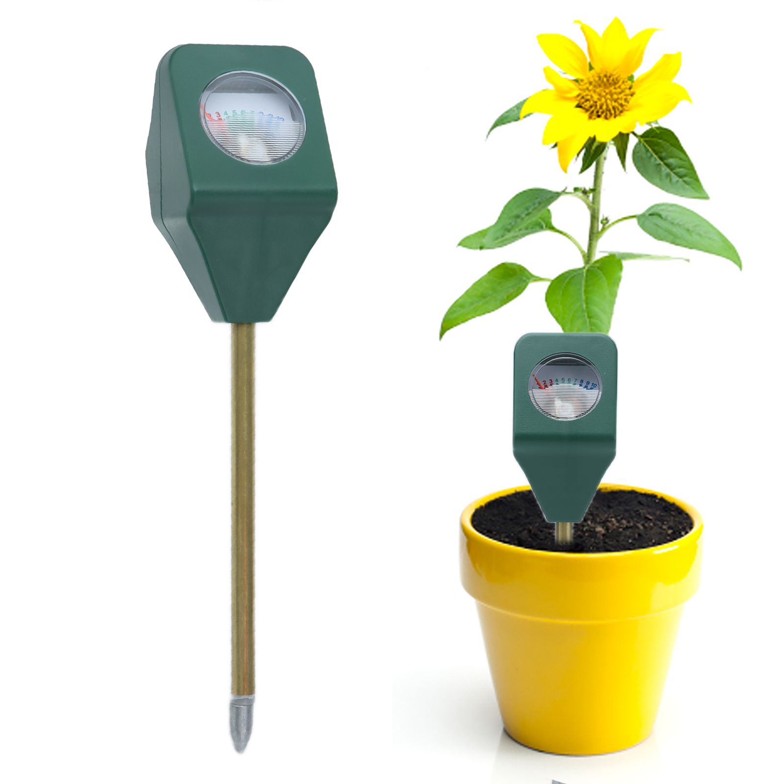 Mini Soil Detector Portable Pointer Type Soil Hygrometer Moisture Meter Tester view 12