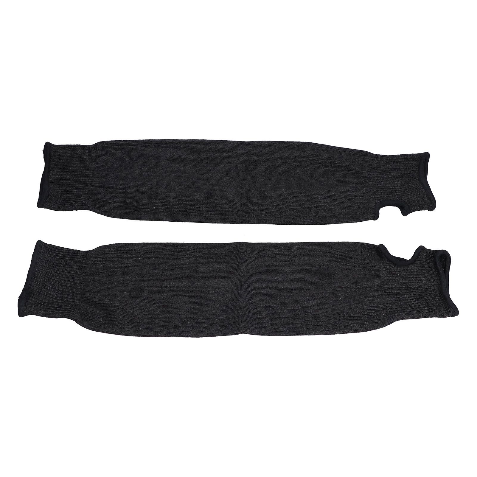 Black Cut Resistant Arm Sleeves Level 5 Protection Wear Resistant Arm Guard view 2