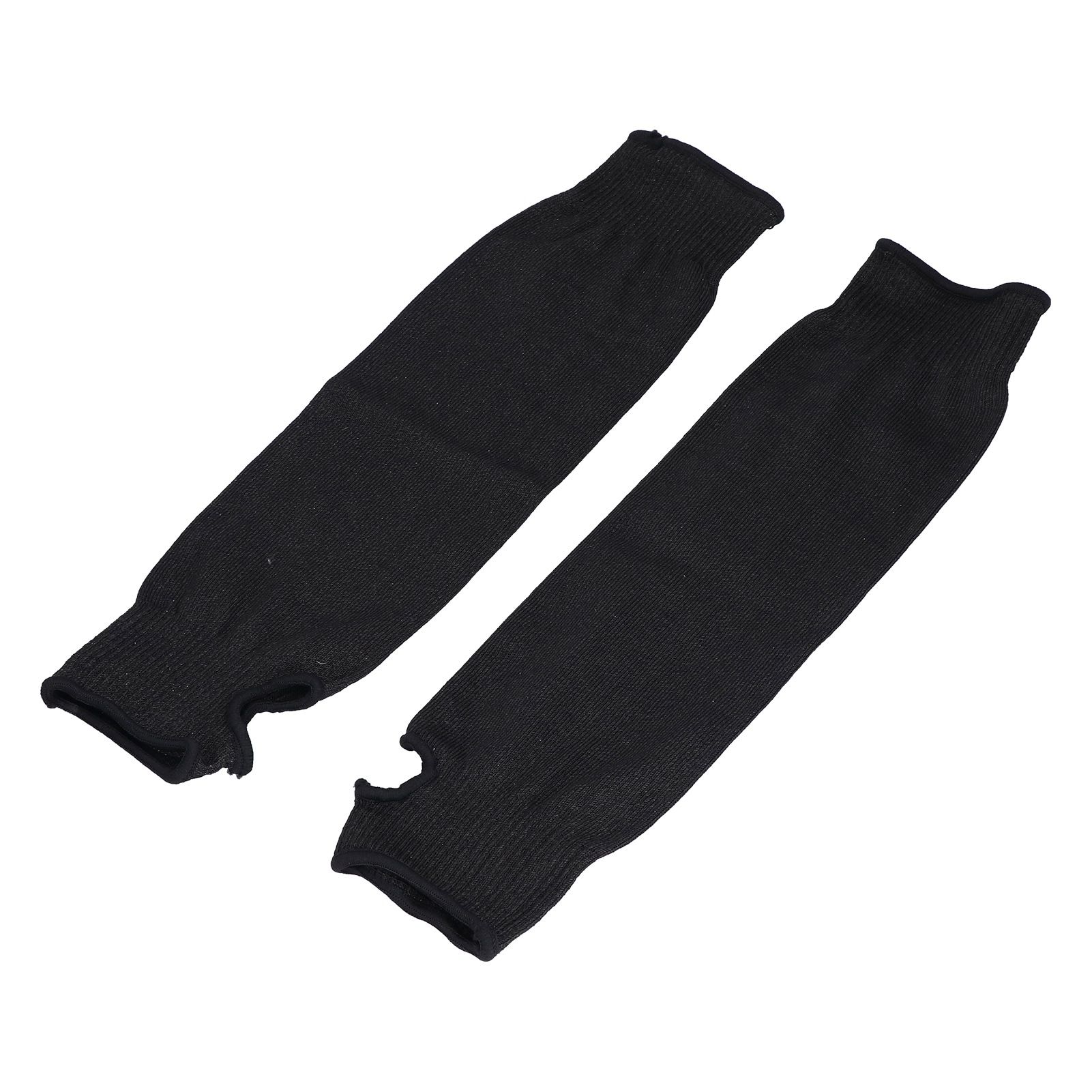 Black Cut Resistant Arm Sleeves Level 5 Protection Wear Resistant Arm Guard view 7