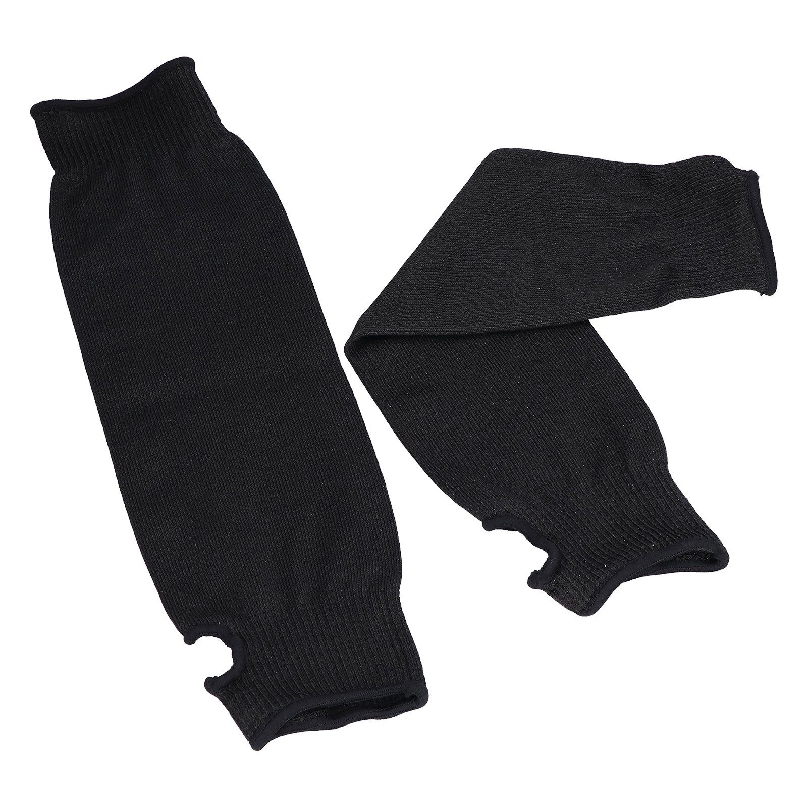 Black Cut Resistant Arm Sleeves Level 5 Protection Wear Resistant Arm Guard view 8